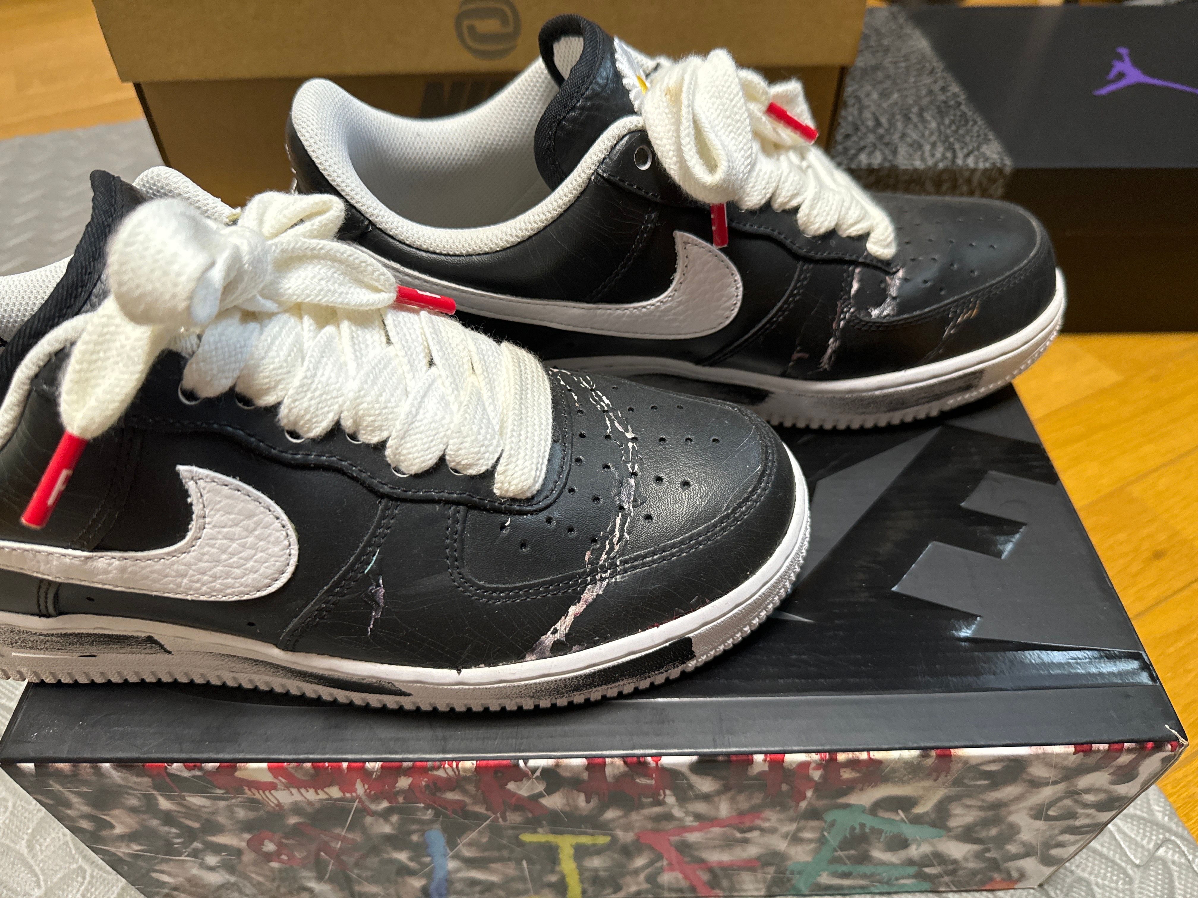 PEACEMINUSONE × Nike Air Force 1 Low Para Noise "Black" / G-DRAGON