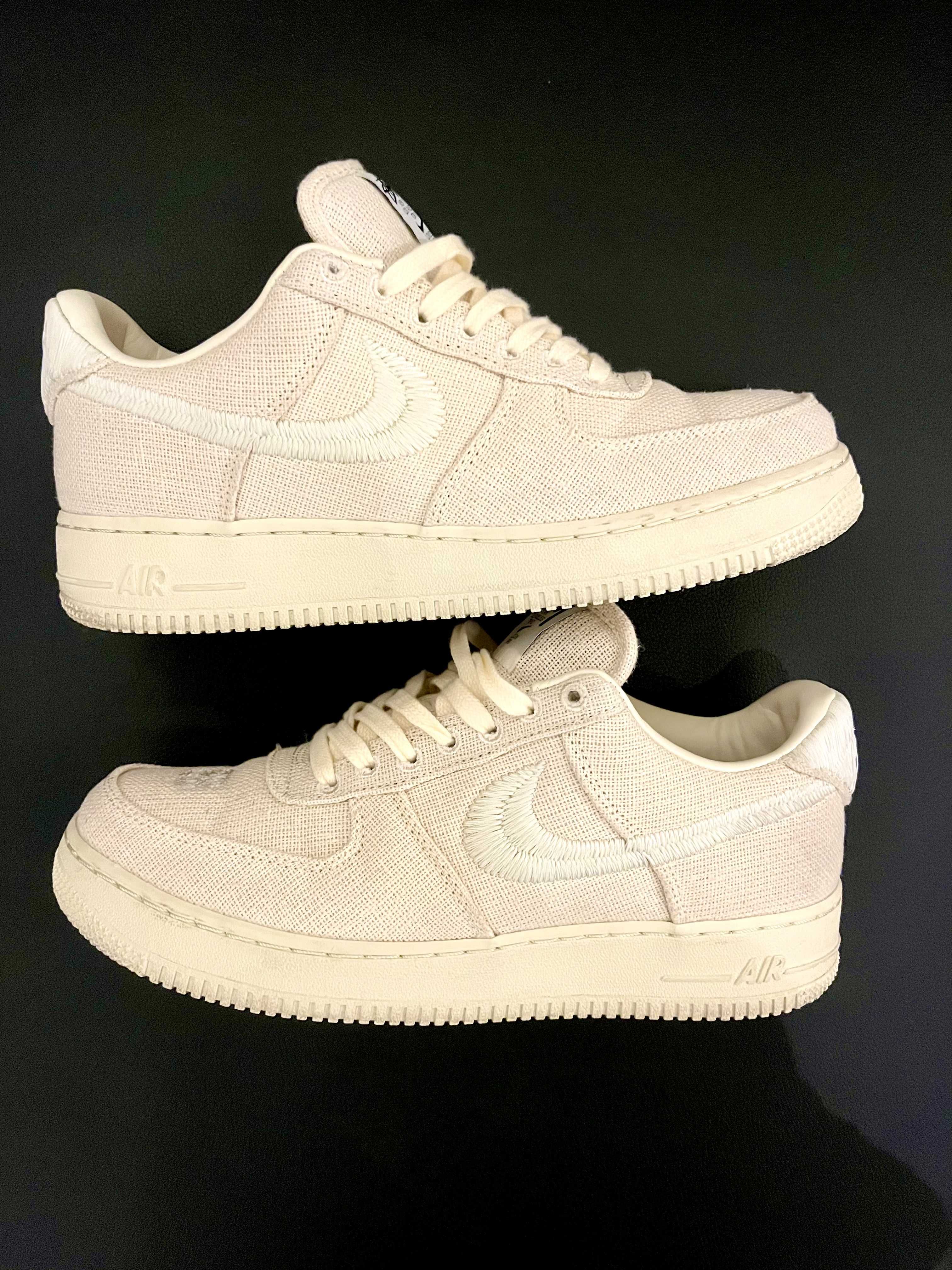 Stussy × Nike Air Force 1 Low "Fossil Stone"