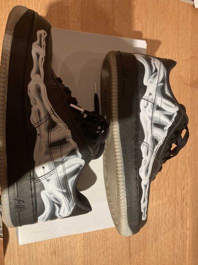 Nike Air Force 1 Low "Black Skeleton"