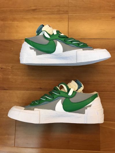 sacai × Nike Blazer Low "Classic Green"