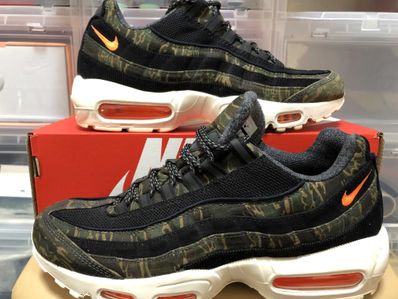 Carharte WIP × Nike Air Max 95 "Black/Sail/Total Orange"