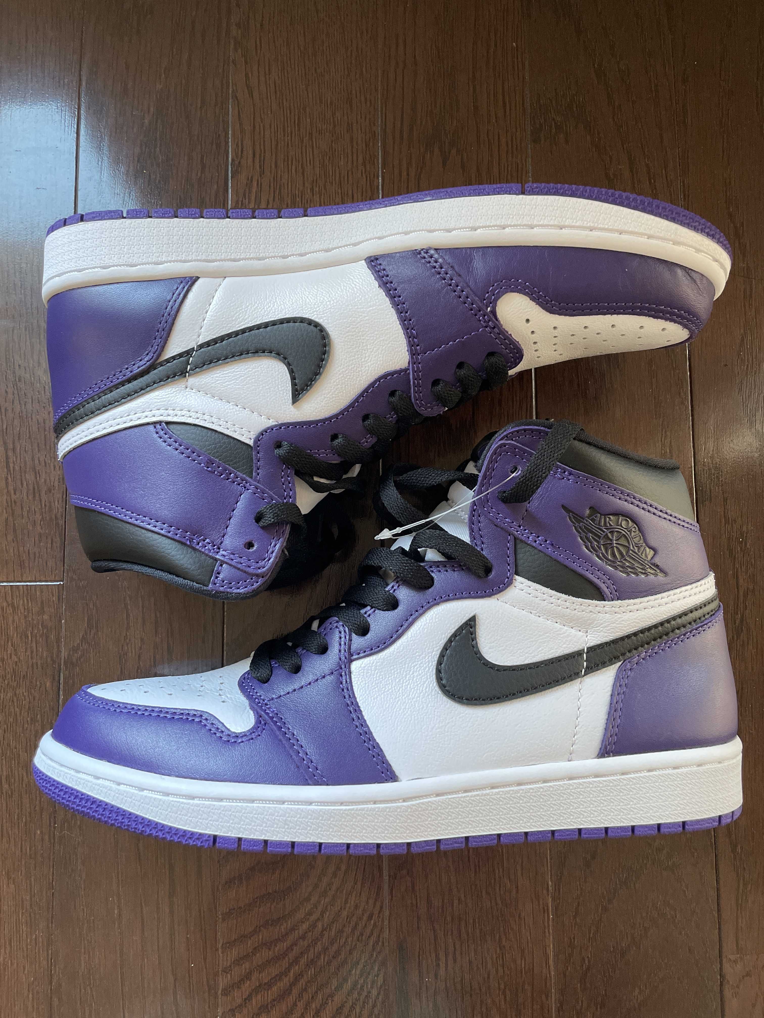Nike Air Jordan 1 Retro High OG "Court Purple White/Black" (2020)   