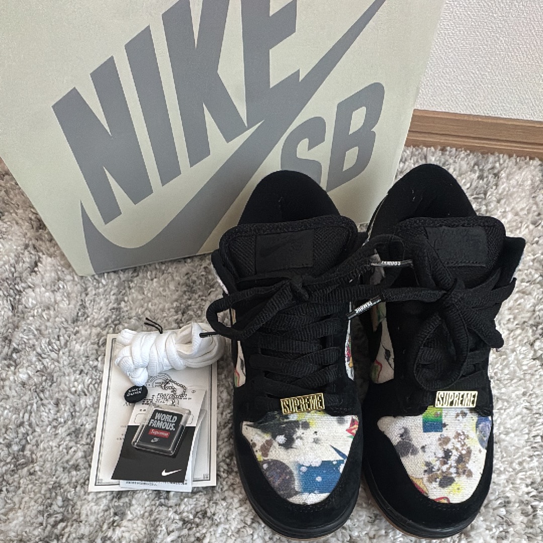 Supreme × Nike SB Dunk Low "Rammellzee"