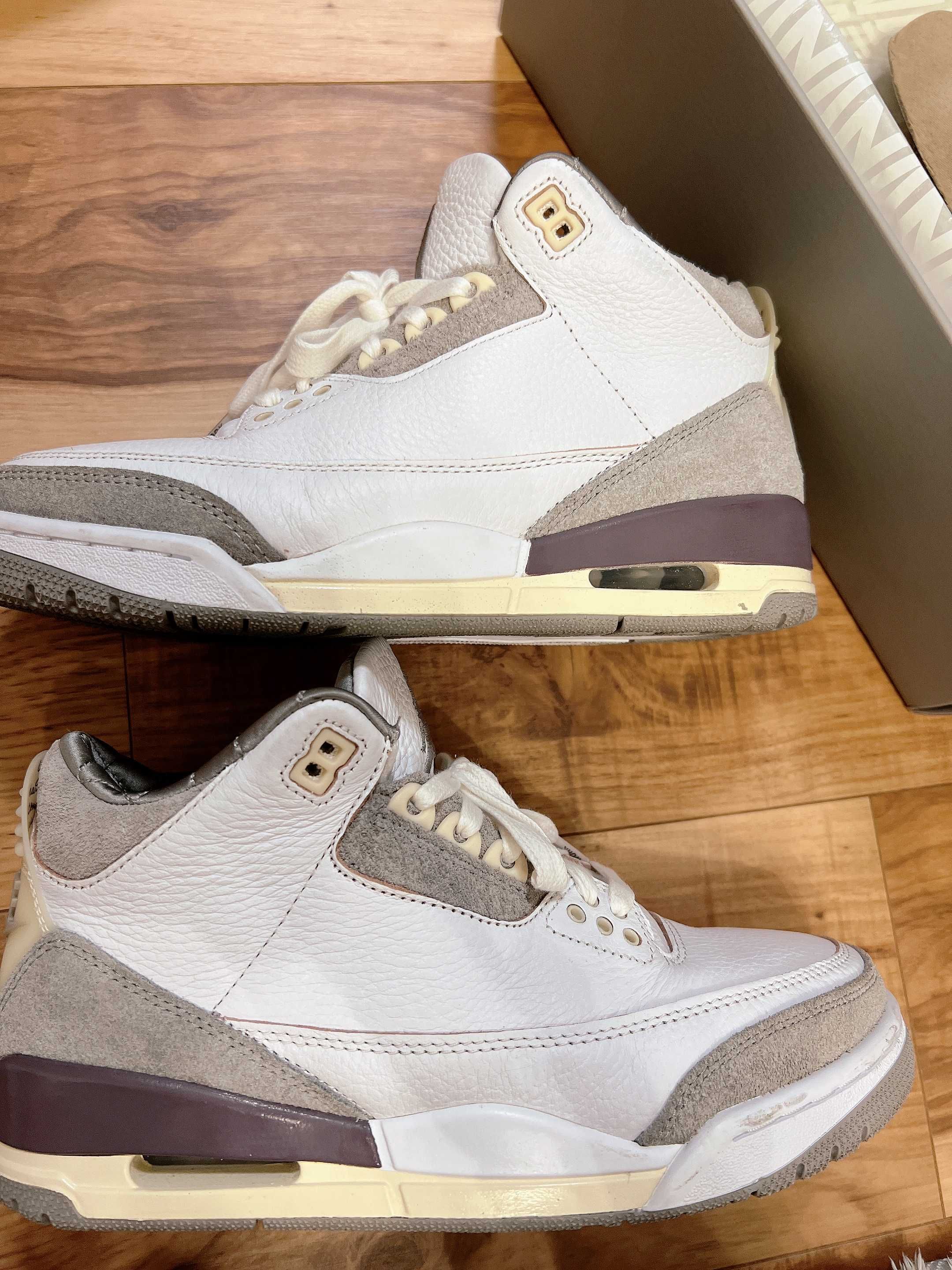 A Ma Maniere × Nike Women's Air Jordan 3 Retro SP "White/Medium Grey Violet Ore"
