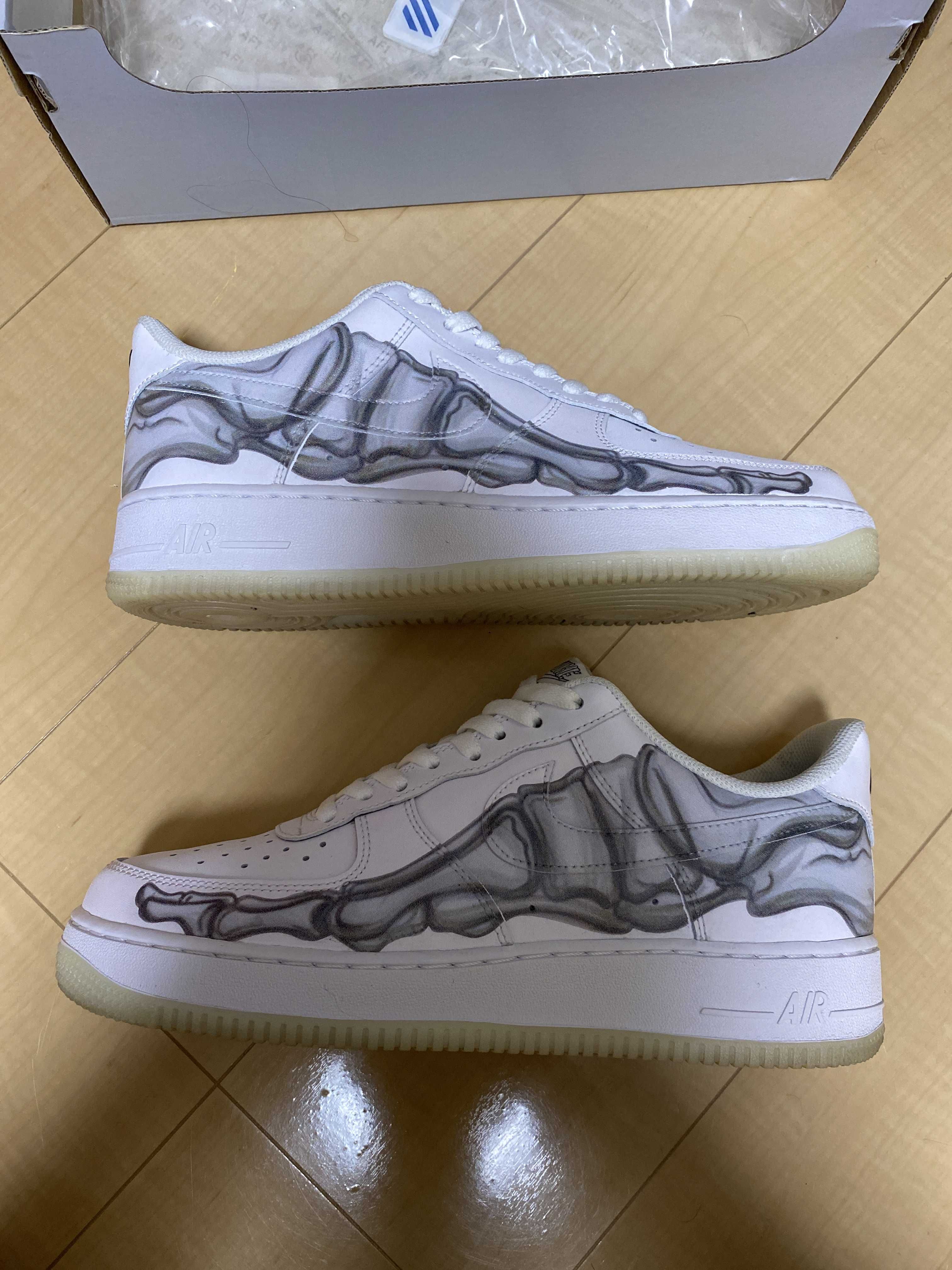 Nike Air Force 1 Low "White Skeleton"