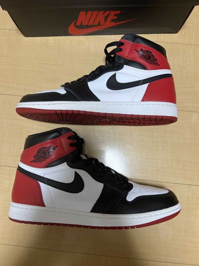 Nike Air Jordan 1 Retro High OG "Black Toe"(2016)