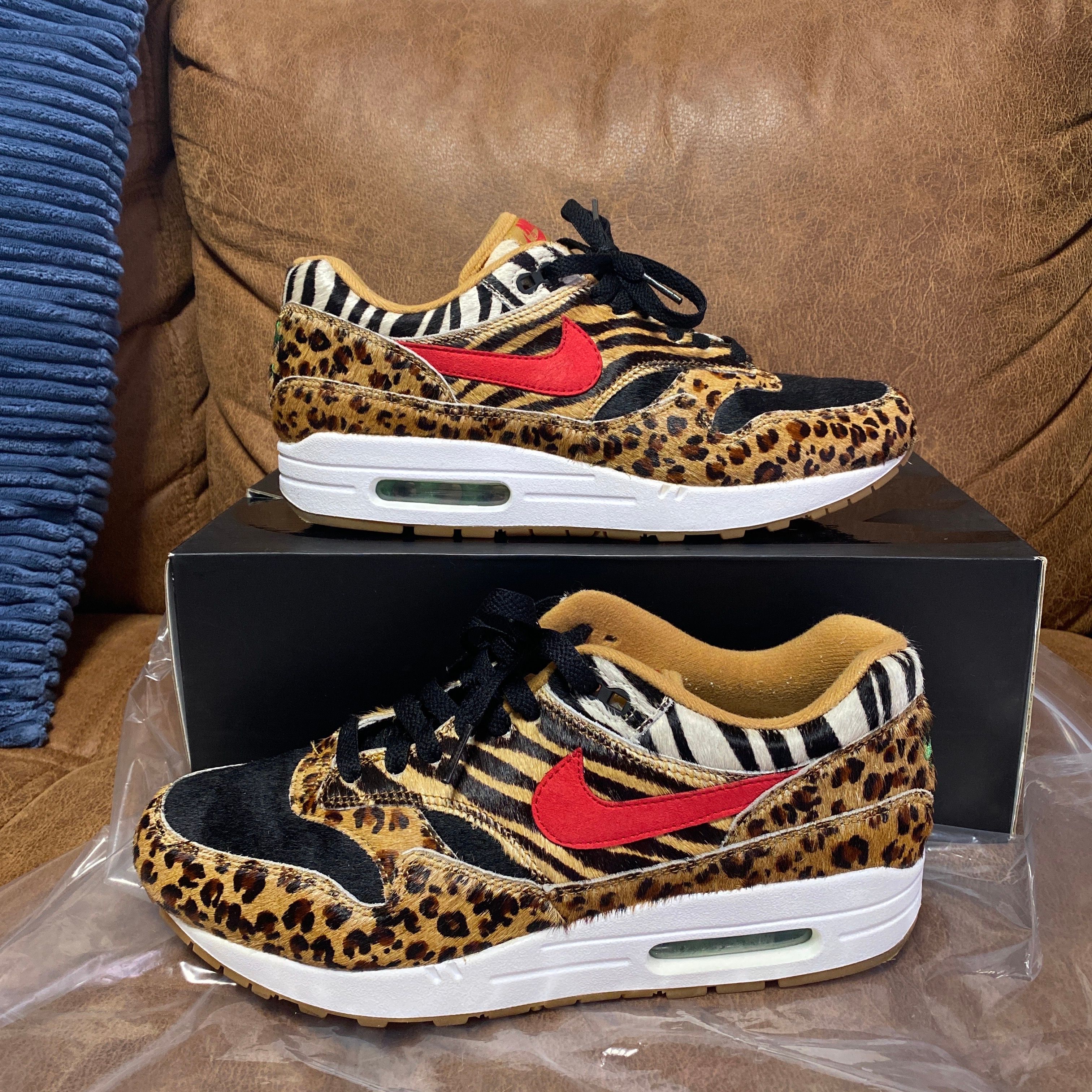 atmos × Nike Air Max 1 DLX "Animal Pack/Safari"