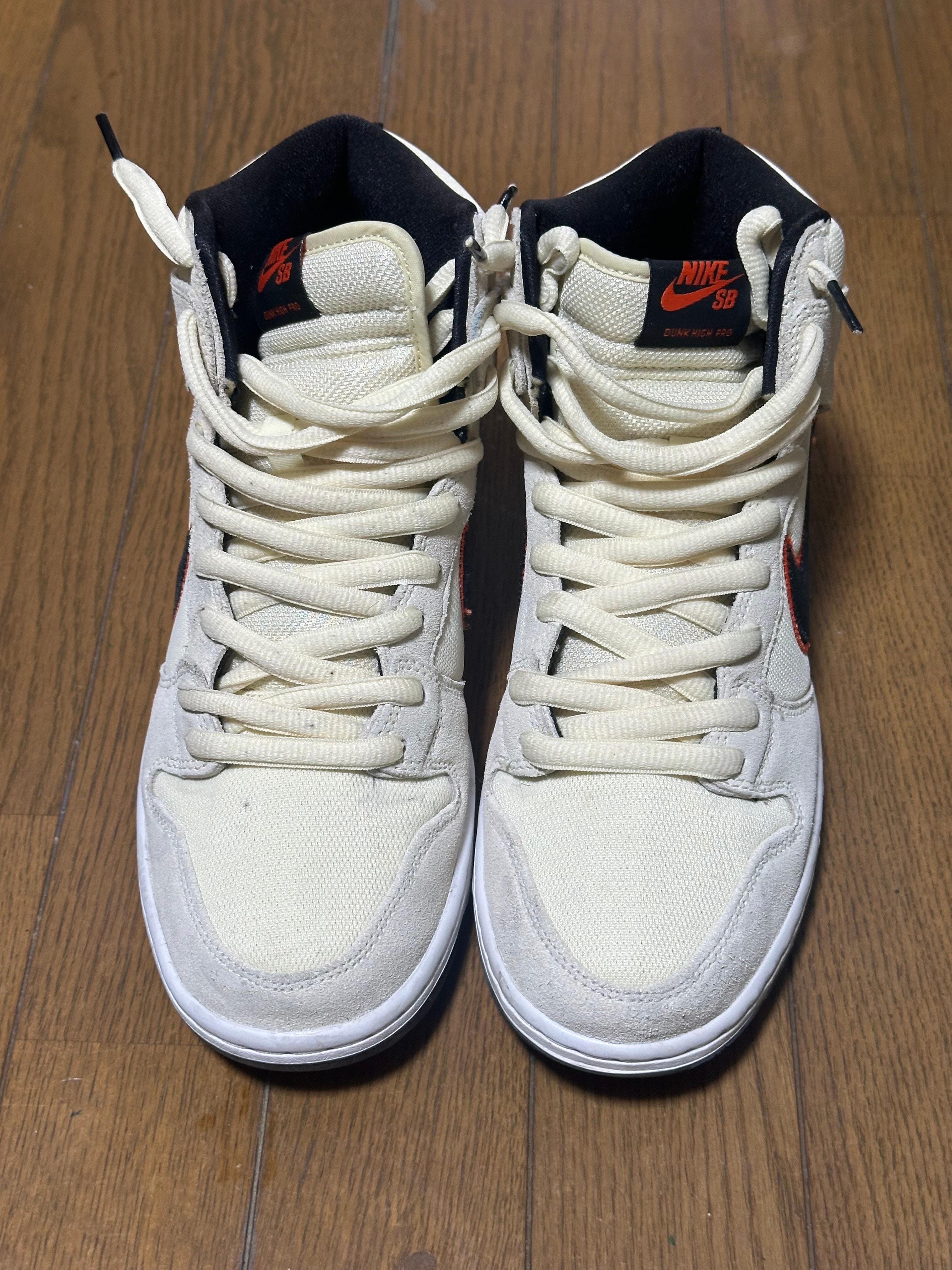 Nike SB Dunk High "San Francisco Giants/Coconut Milk and Black"