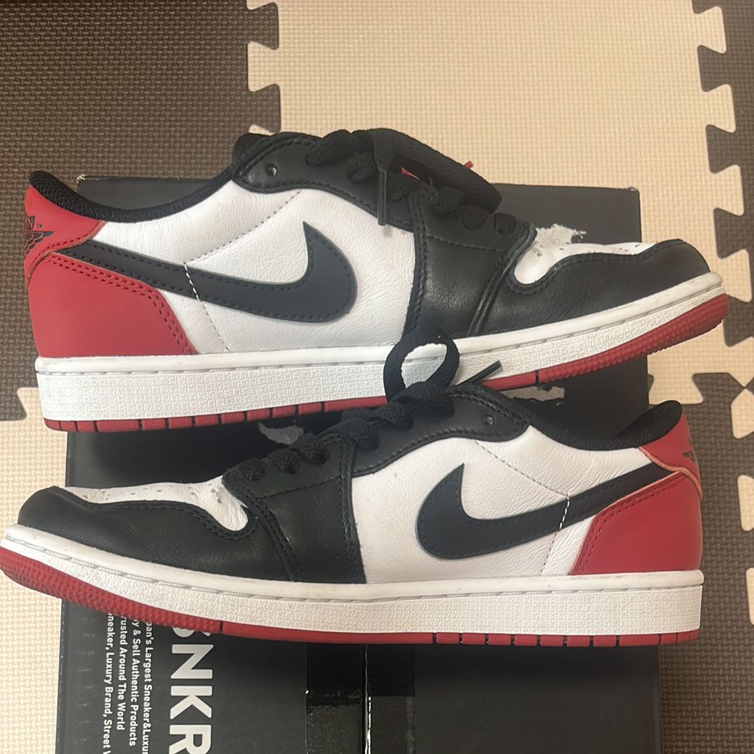 Nike Air Jordan 1 Low "Black Toe"