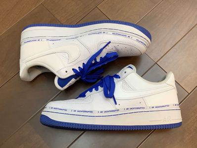 Uninterrupted × Nike Air Force 1 "White/Lapis Blue"
