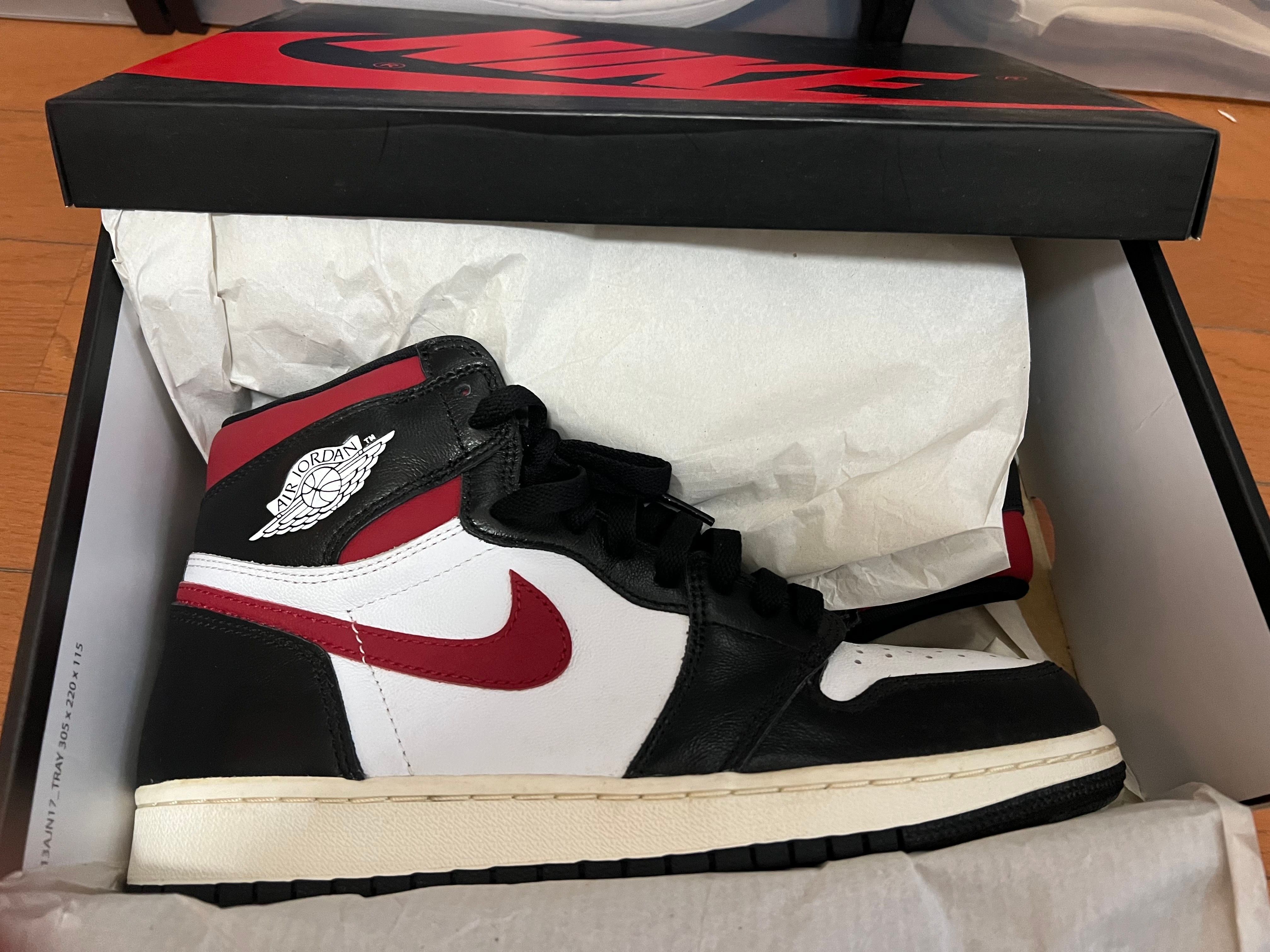 Nike Air Jordan 1 Retro High "Black/White/Sail/Gym Red"    