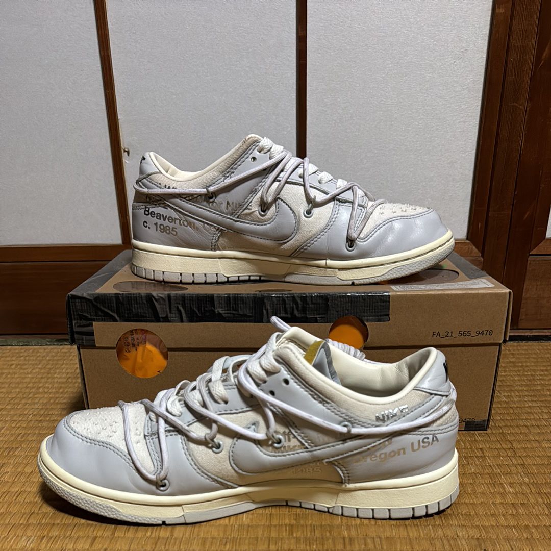 Off-White × Nike Dunk Low 1 of 50 "Lot.49"