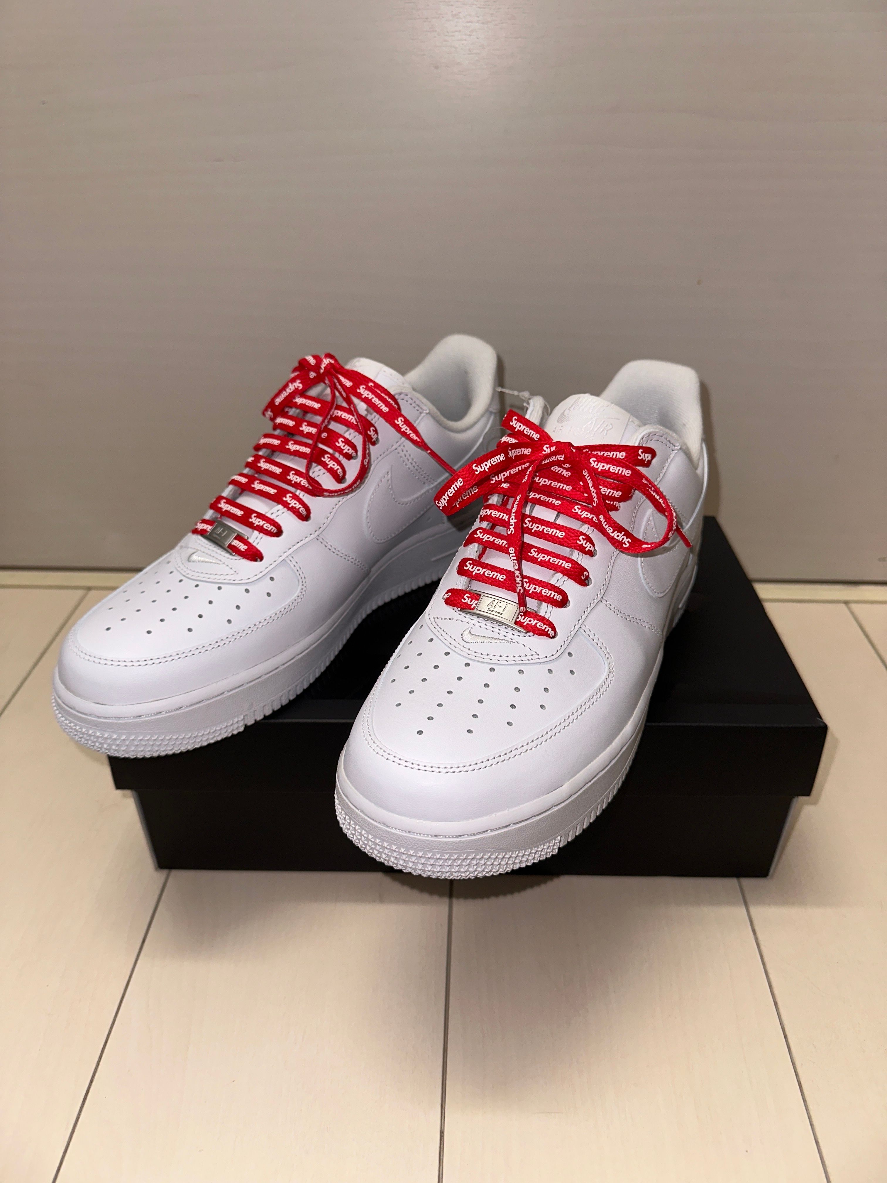 Supreme × Nike Air Force 1 Low "White"