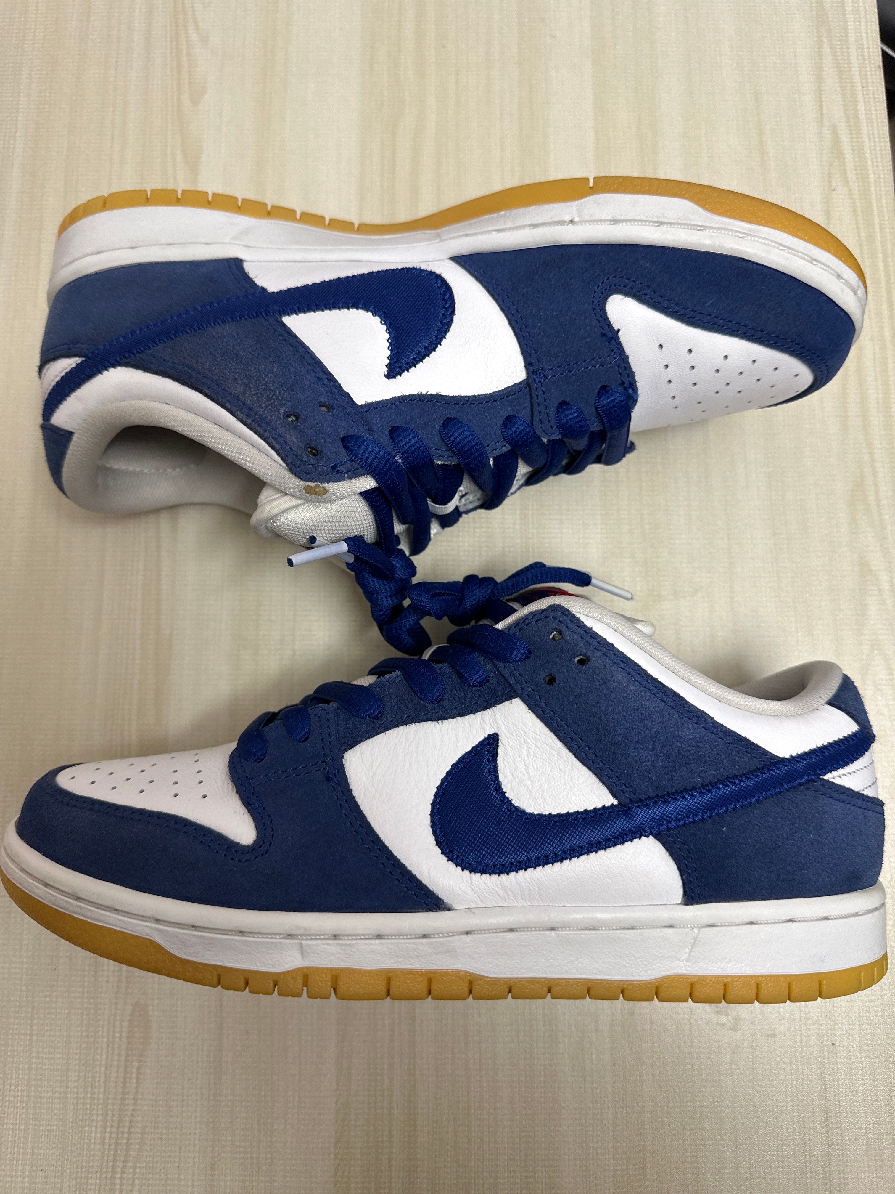 Nike SB Dunk Low "Los Angeles Dodgers/Deep Royal Blue"