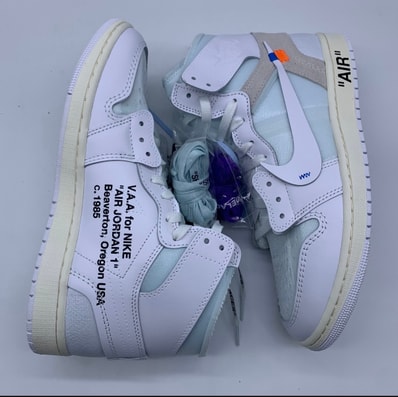 Virgil Abloh Archive (V.A.A.) × Nike Air Jordan 1 Retro High OG "Alaska"