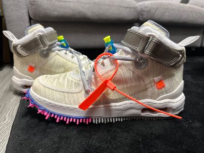 Off-White × Nike Air Force 1 Mid "White"