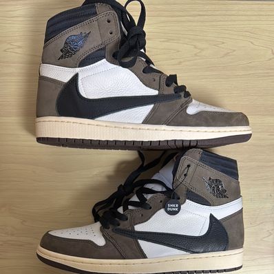Travis Scott × Nike Air Jordan 1 Retro High OG TS SP "Sail/Dark Mocha"