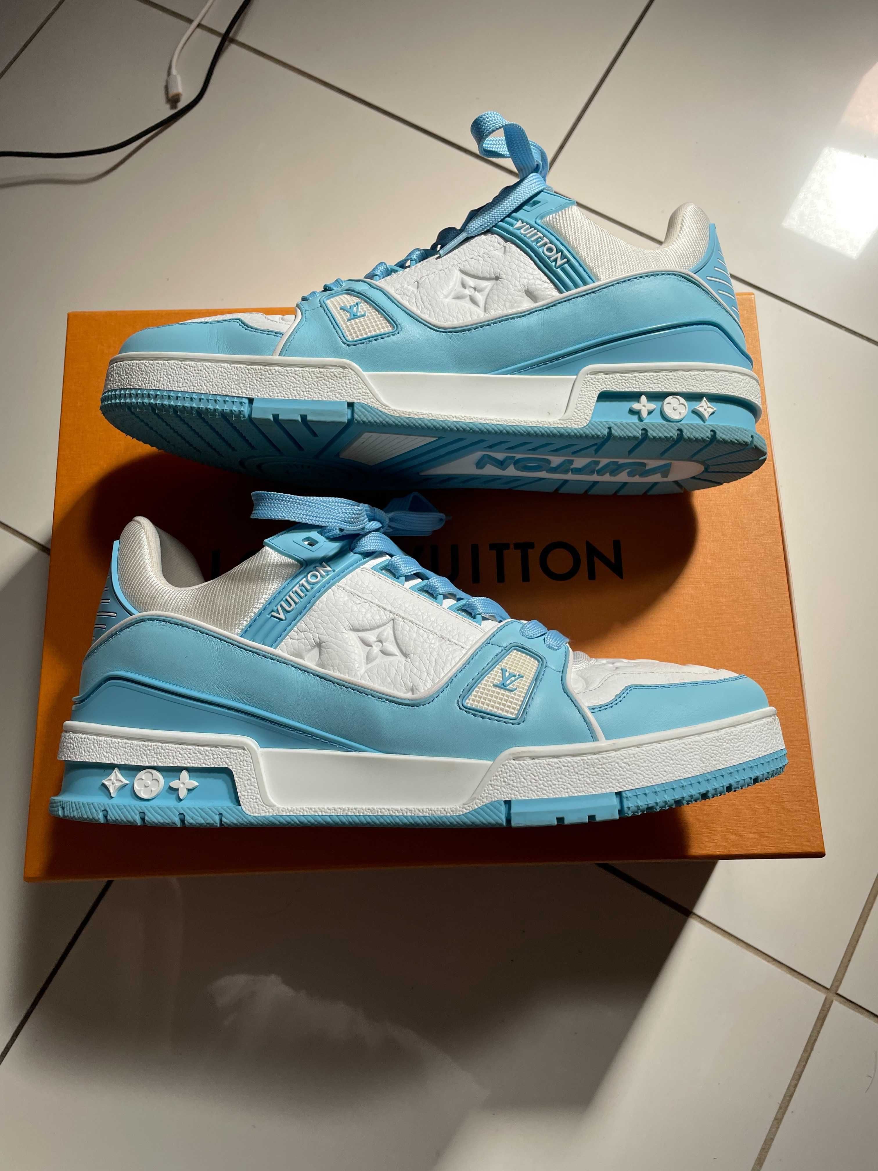 Louis Vuitton LV Trainer Sneaker "Blue"