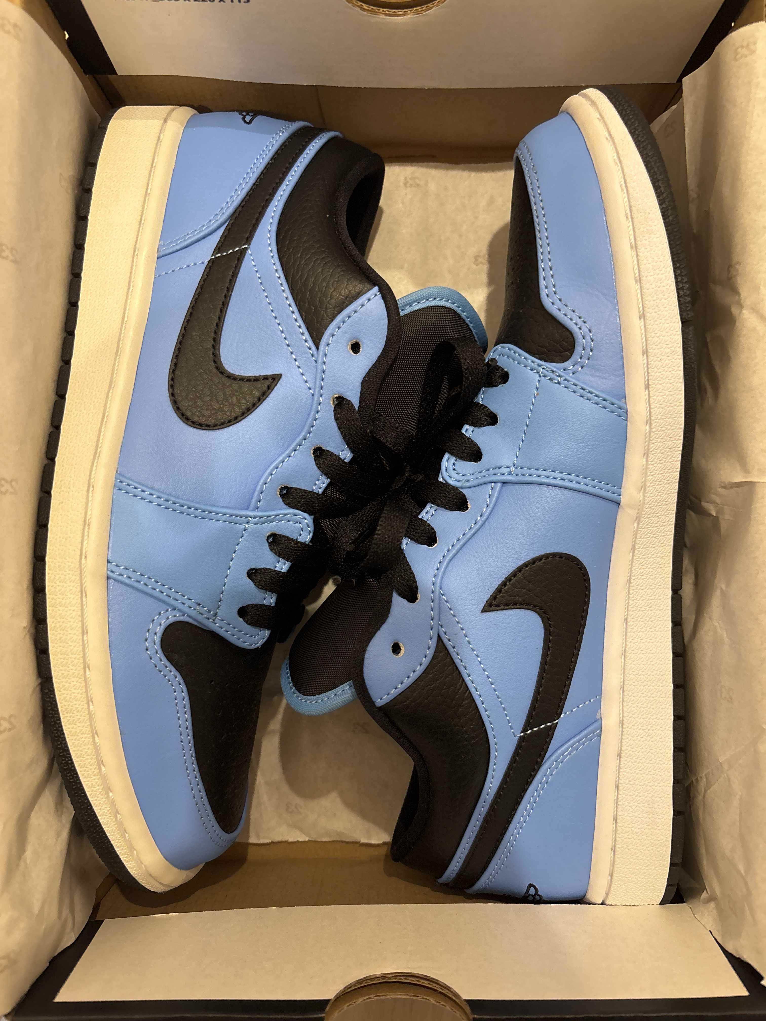 Nike Air Jordan 1 Low "University Blue/Black"