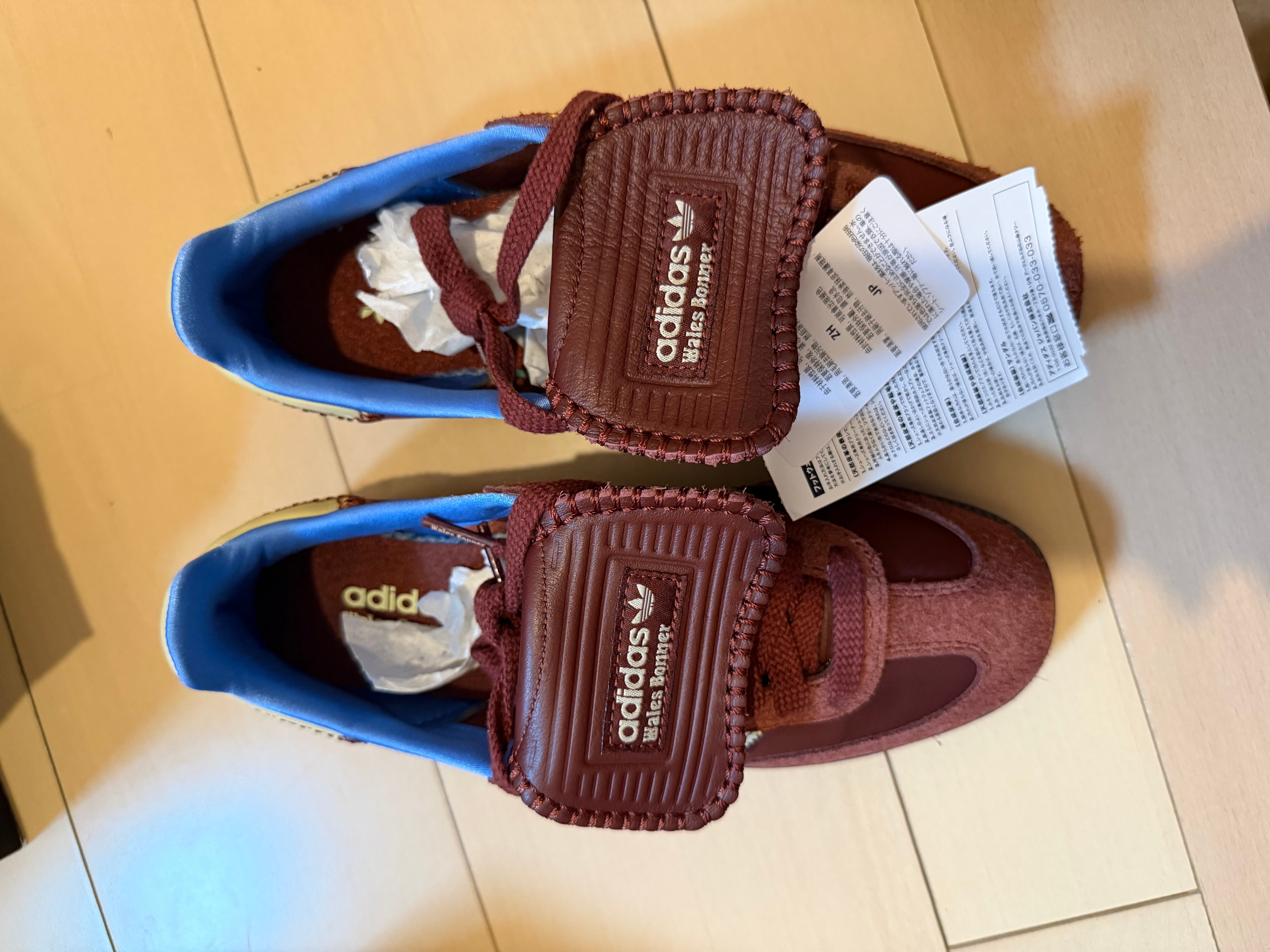 Wales Bonner × adidas Samba Nylon Low "Fox Brown/Sandy Beige/Lucky Blue"