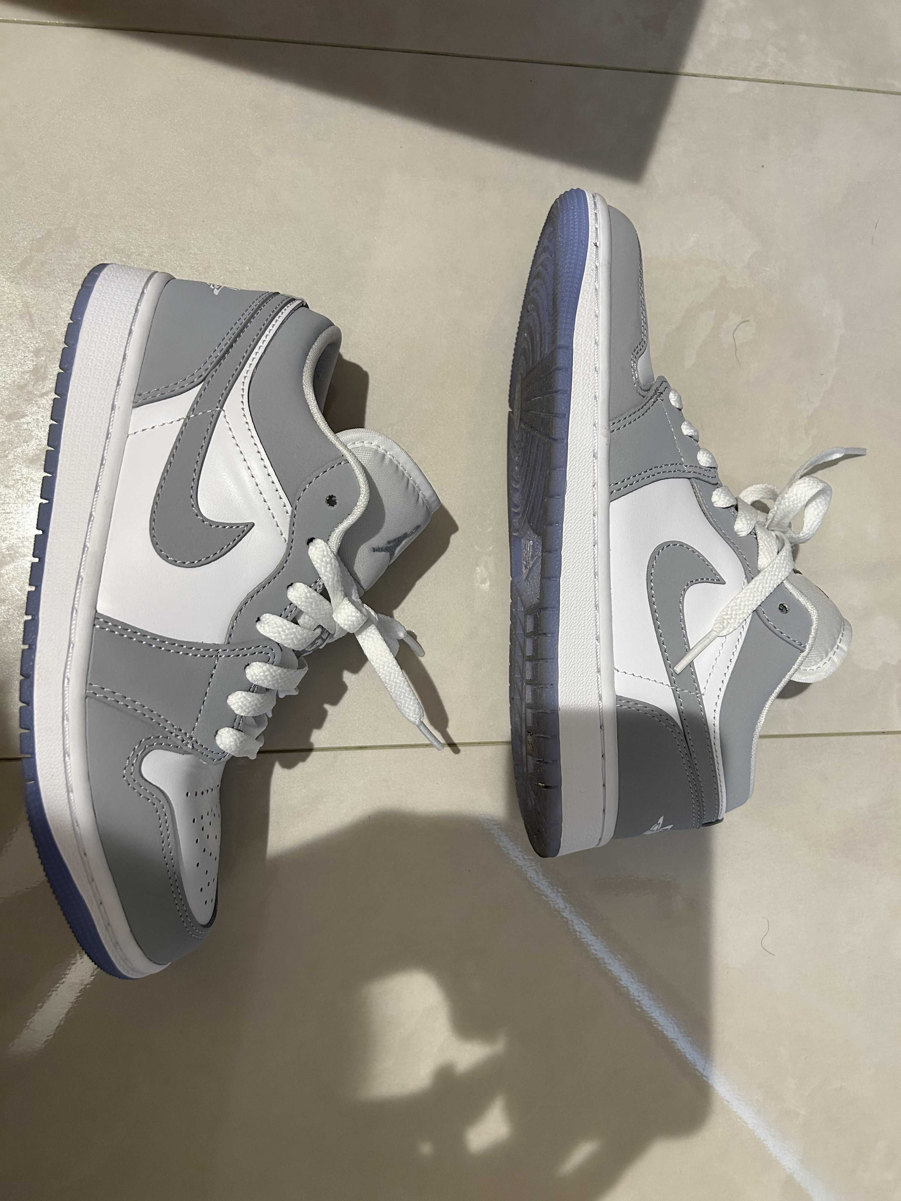 Nike Women's Air Jordan 1 Low "Wolf Grey"