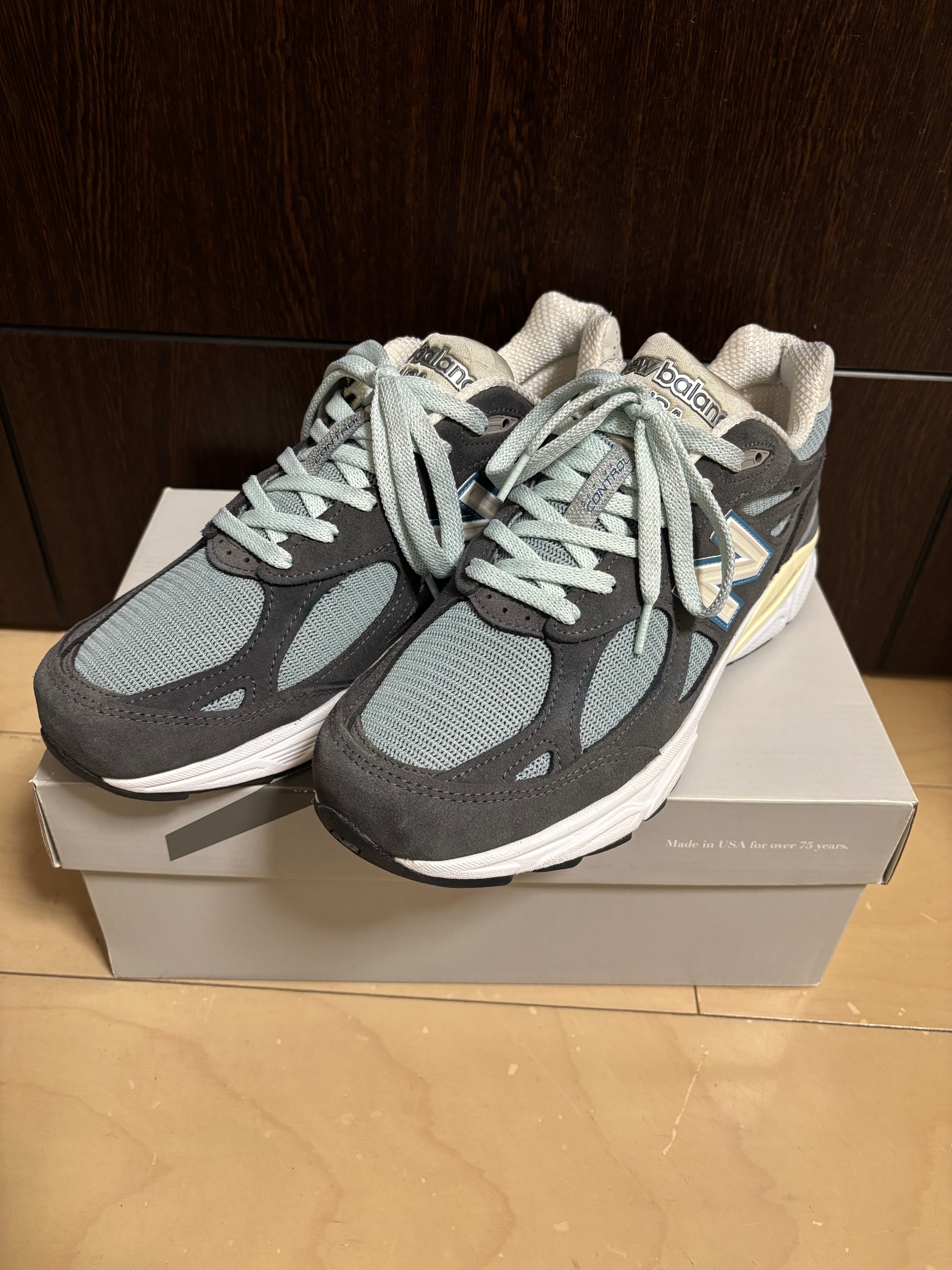 KITH × New Balance 990V3 "Steel Blue"