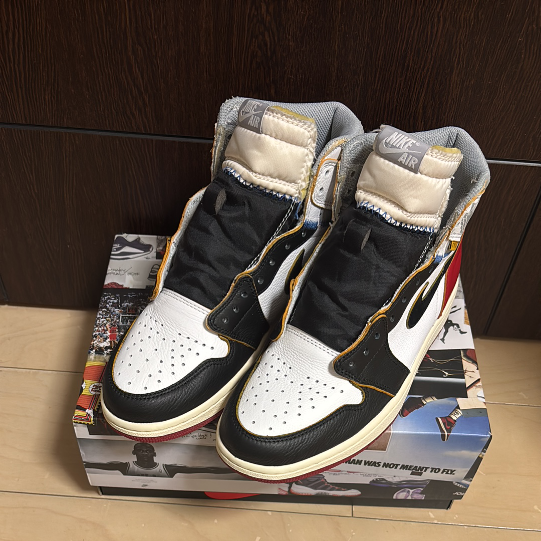 UNION × Nike Air Jordan 1 Retro High OG NRG "Varsity Red/Wolf Grey"