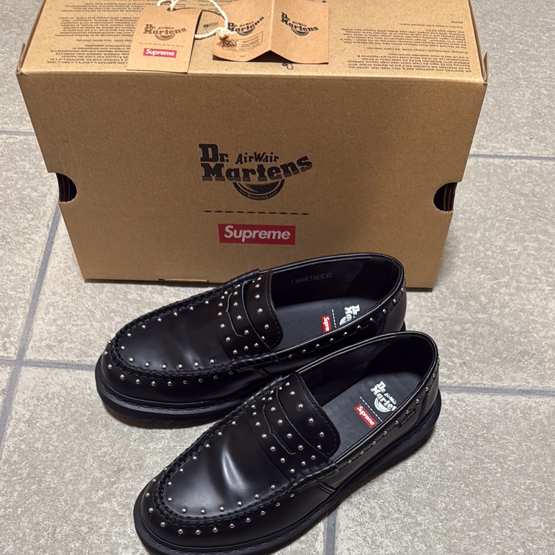 Supreme × Dr.Martens Studded Penton Loafer "Black" 25SS Week 13