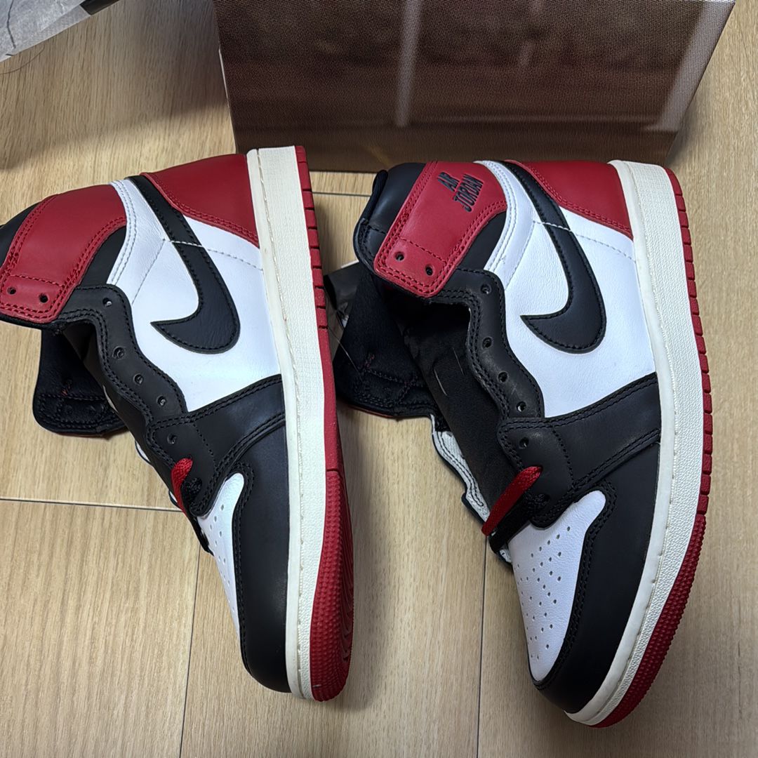 Nike Air Jordan 1 Retro High OG "Black Toe Reimagined"