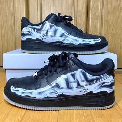 Nike Air Force 1 Low "Black Skeleton"