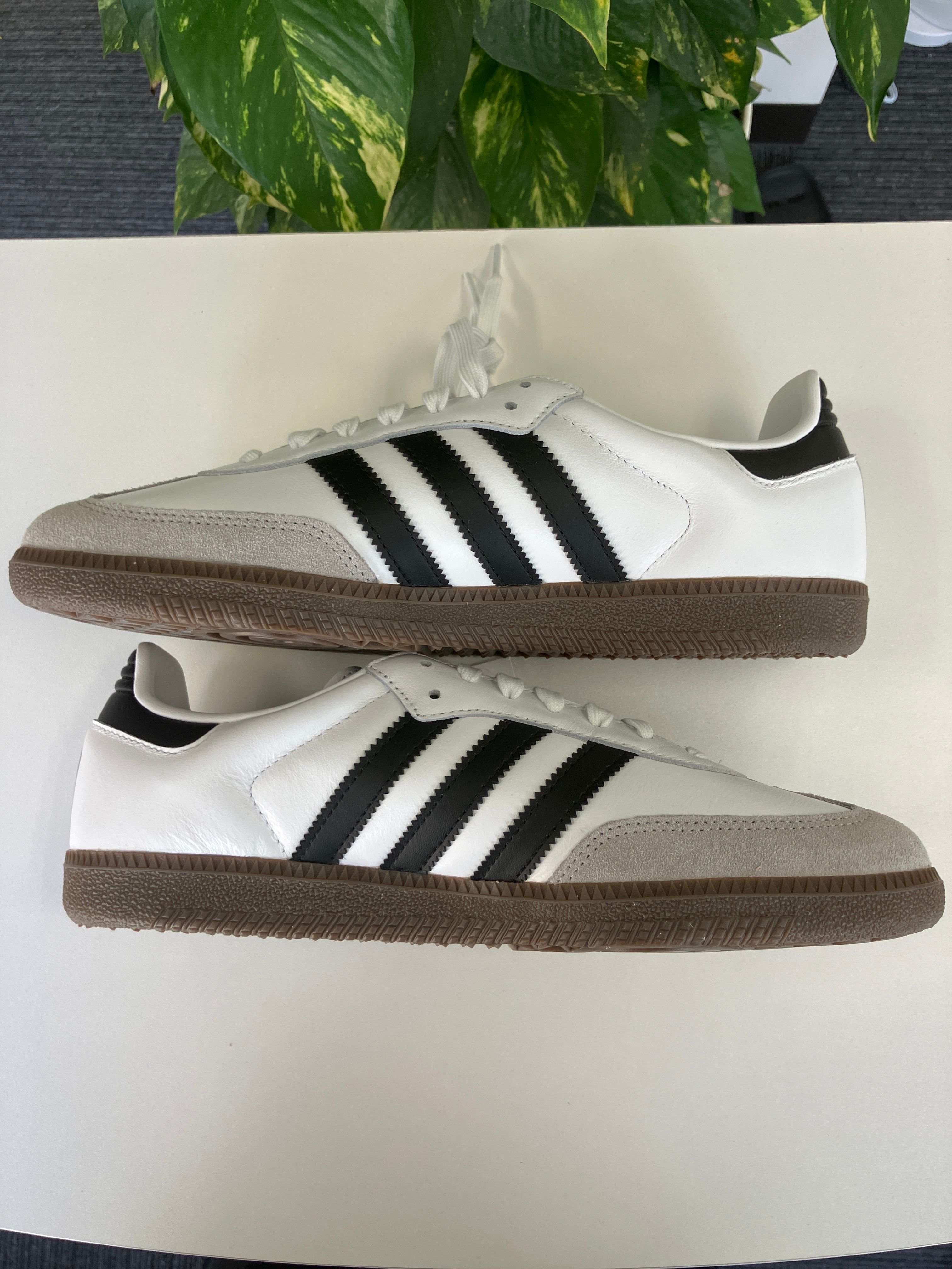 adidas Samba OG "Cloud White/Core Black/Clear Granite"