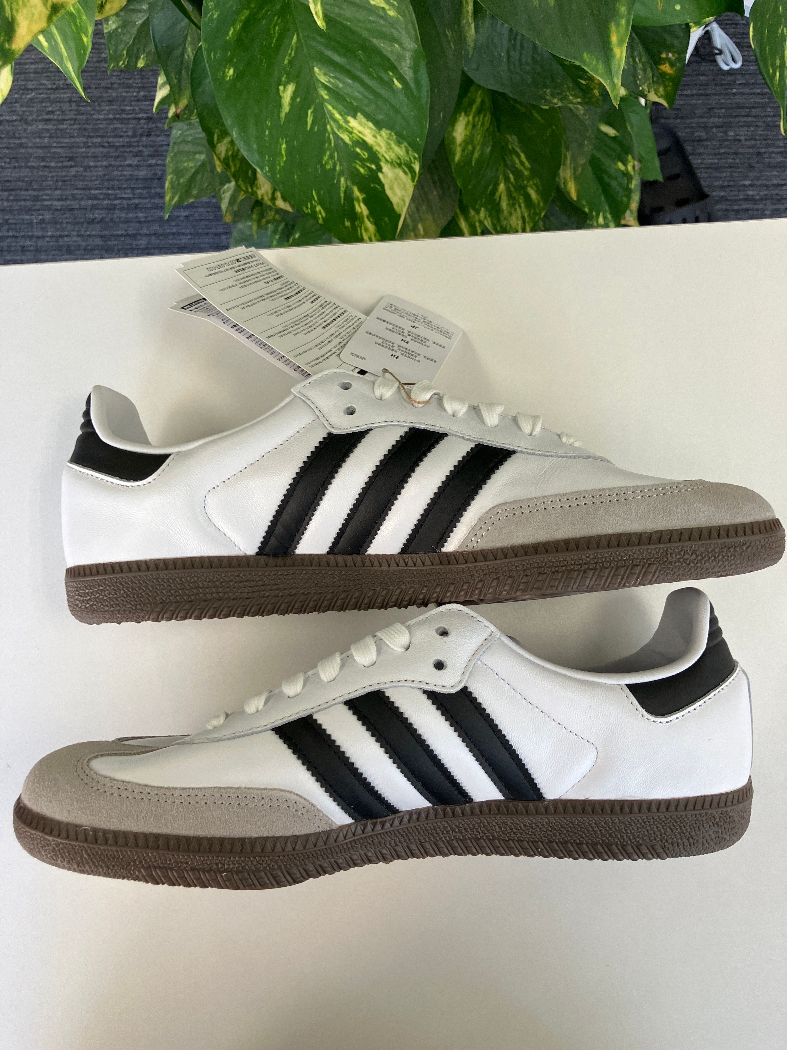 adidas Samba OG "Cloud White/Core Black/Clear Granite"