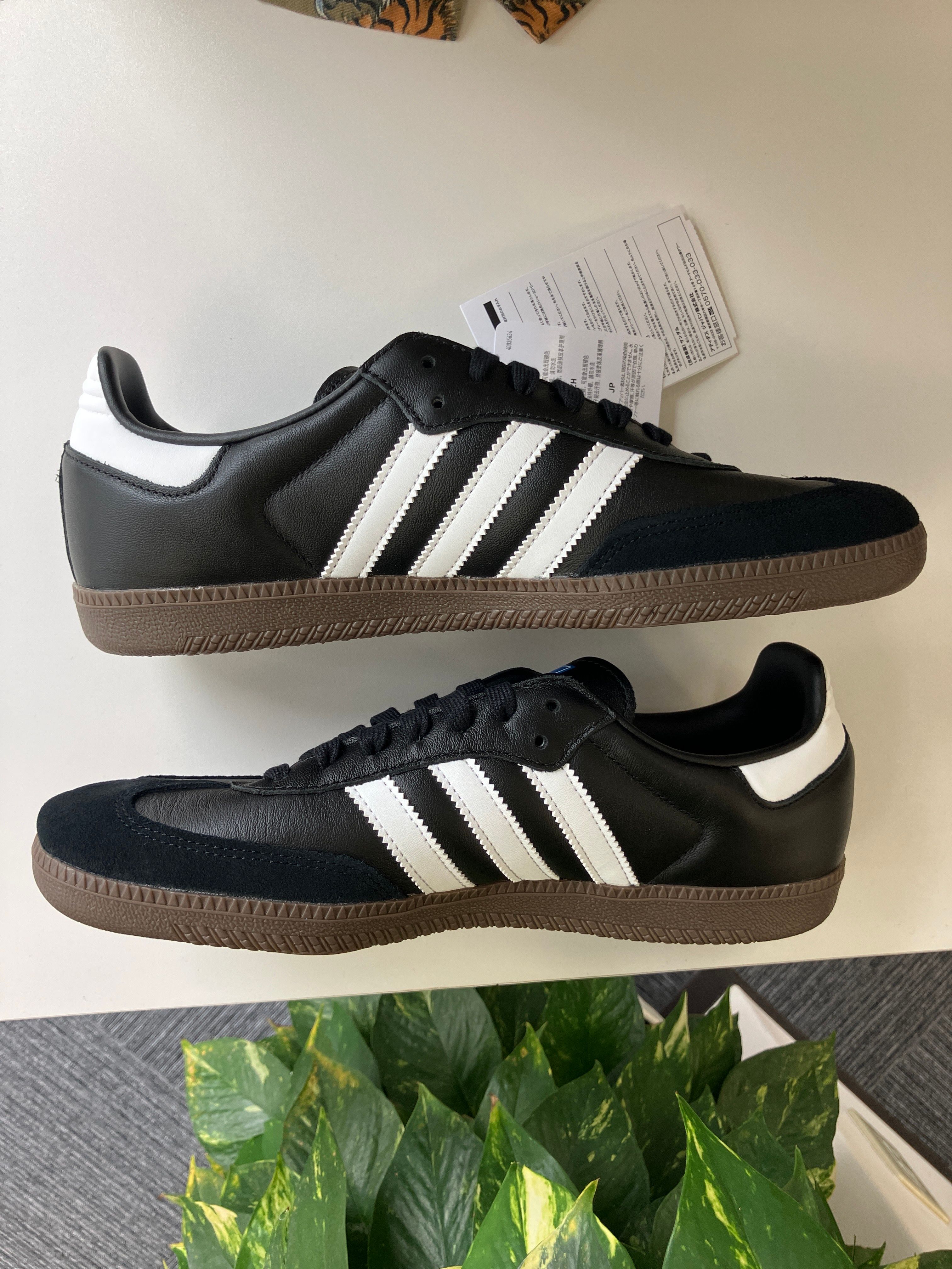 adidas Samba OG "Core Black/Cloud White/Gum"