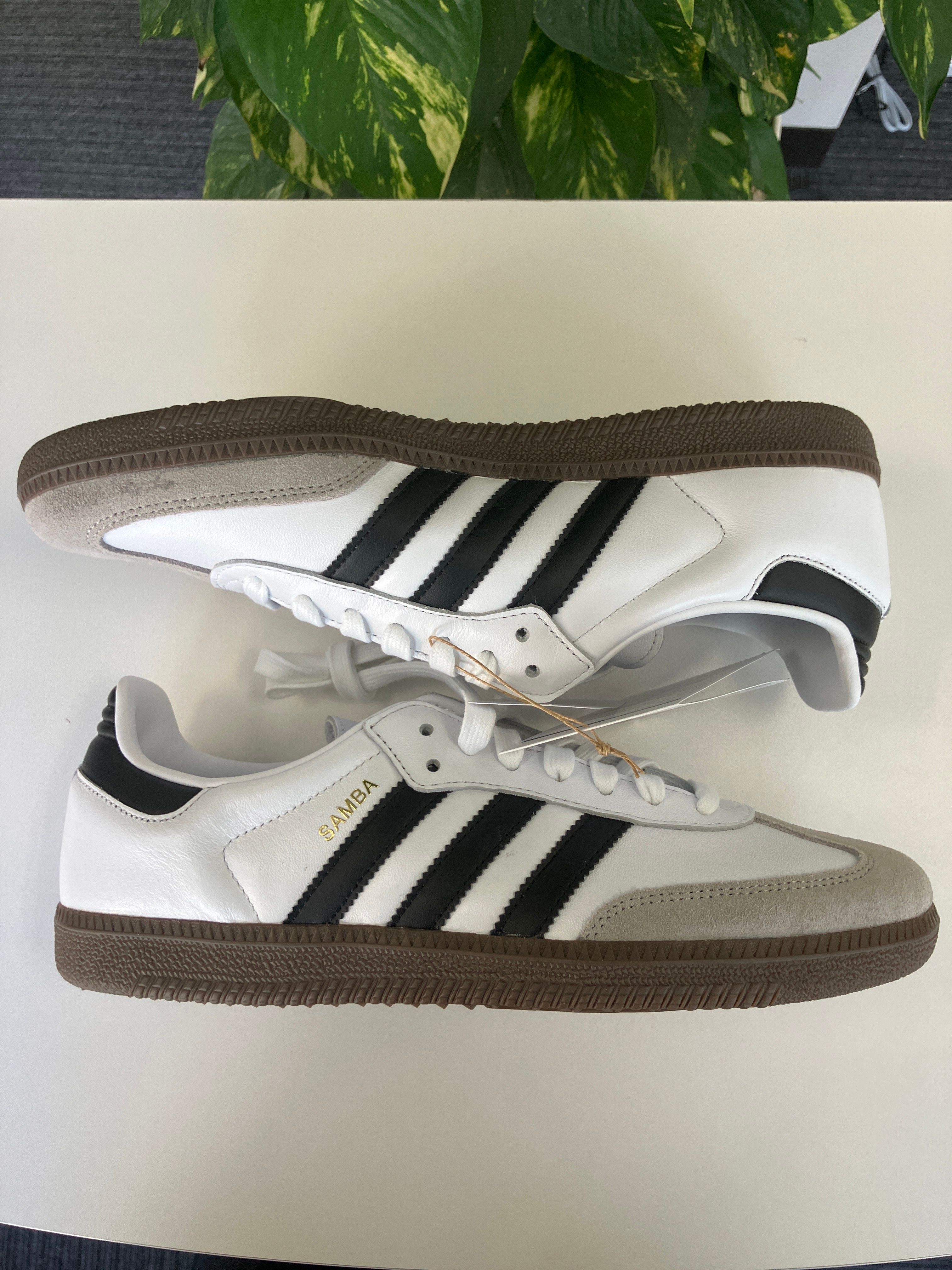adidas Samba OG "Cloud White/Core Black/Clear Granite"