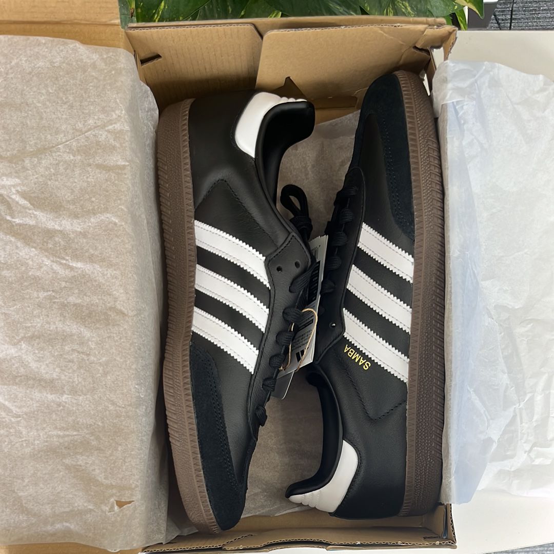 adidas Samba OG "Core Black/Cloud White/Gum"