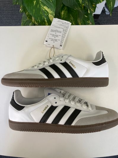 adidas Samba OG "Cloud White/Core Black/Clear Granite"