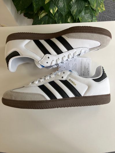 adidas Samba OG "Cloud White/Core Black/Clear Granite"