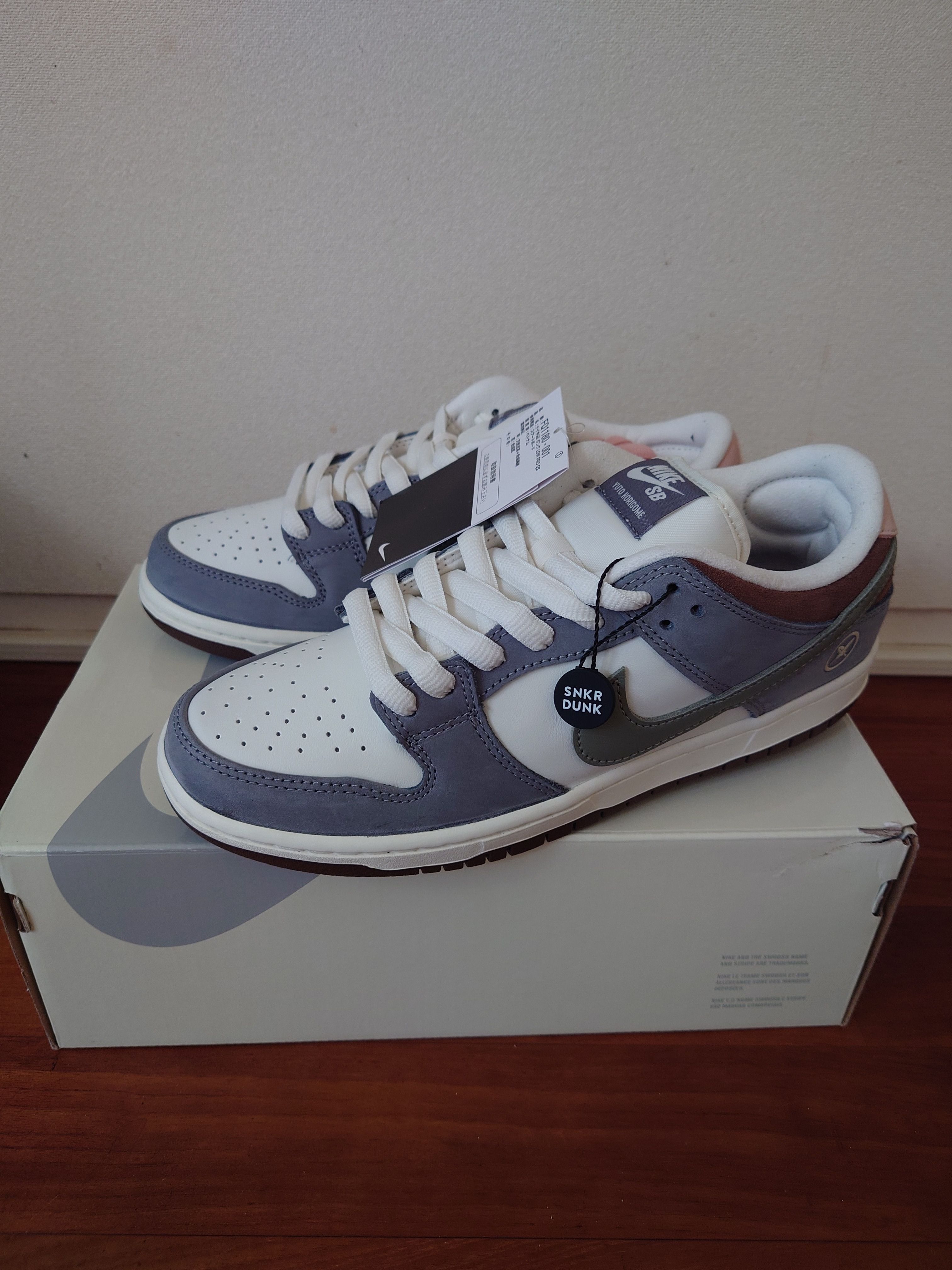 堀米 雄斗(Yuto Horigome) × Nike SB Dunk Low Pro QS "Wolf Grey"