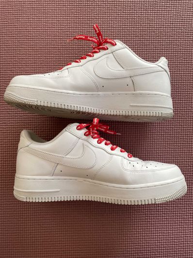 Supreme × Nike Air Force 1 Low "White"