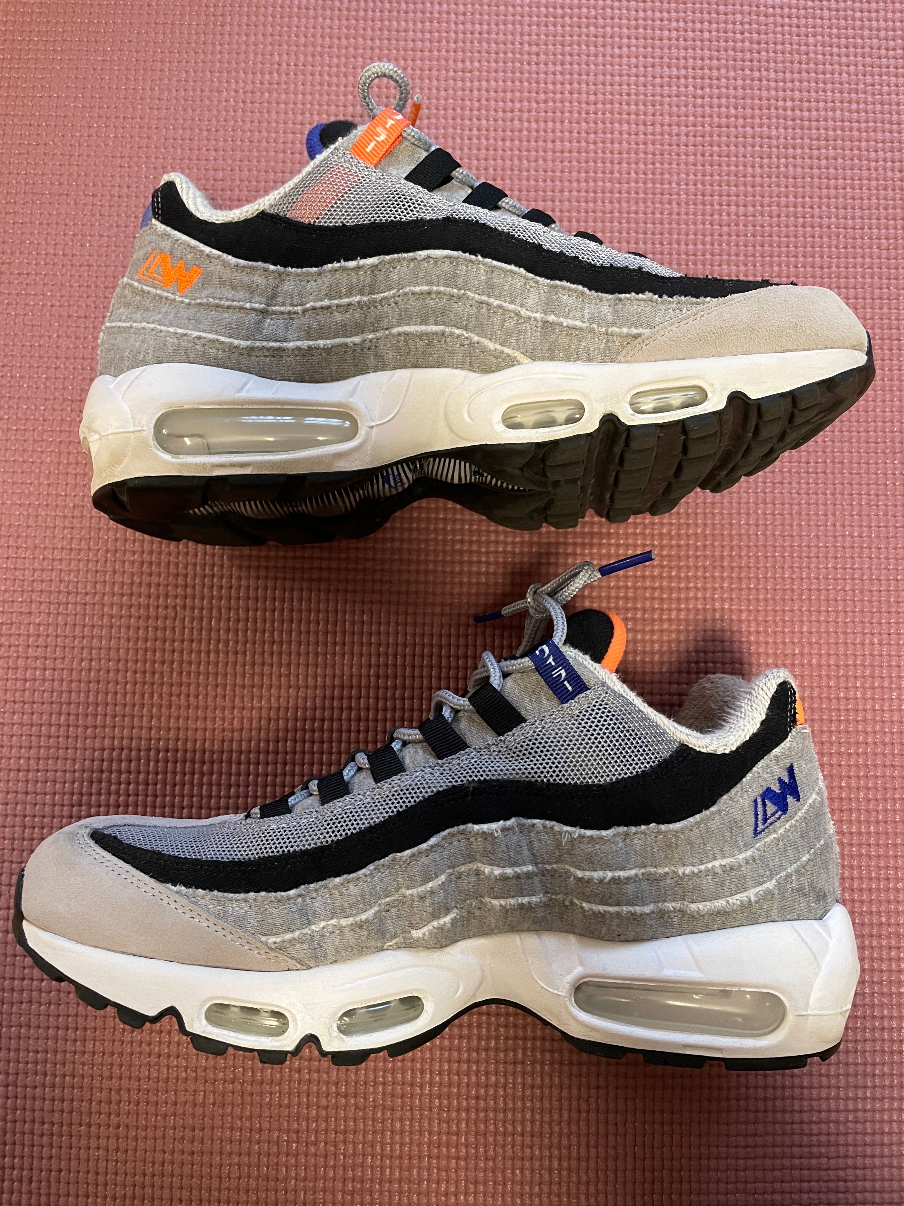Loopwheeler × Nike Air Max 95 "Wolf Grey"