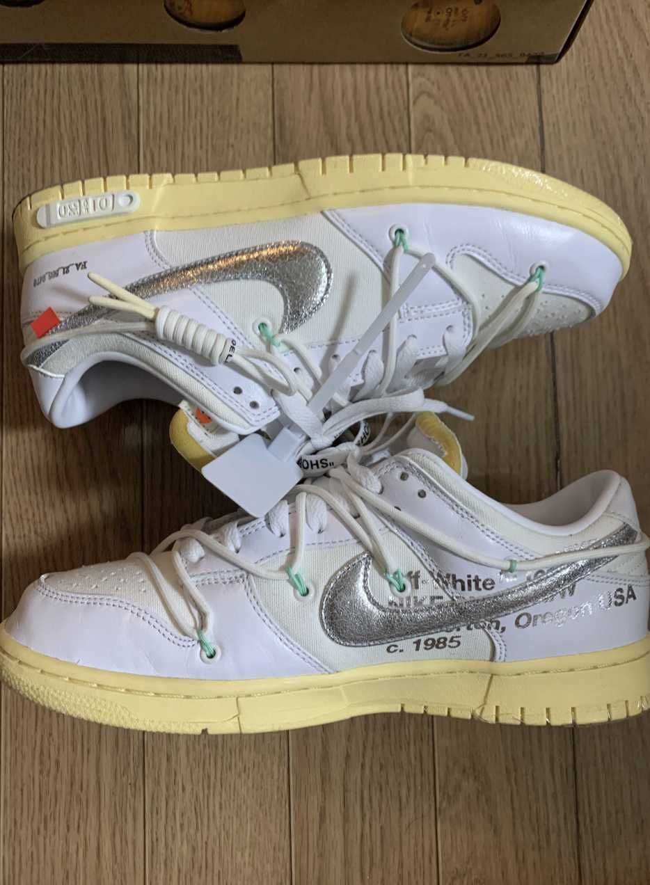 Off-White × Nike Dunk Low 1 of 50 "Lot.1"