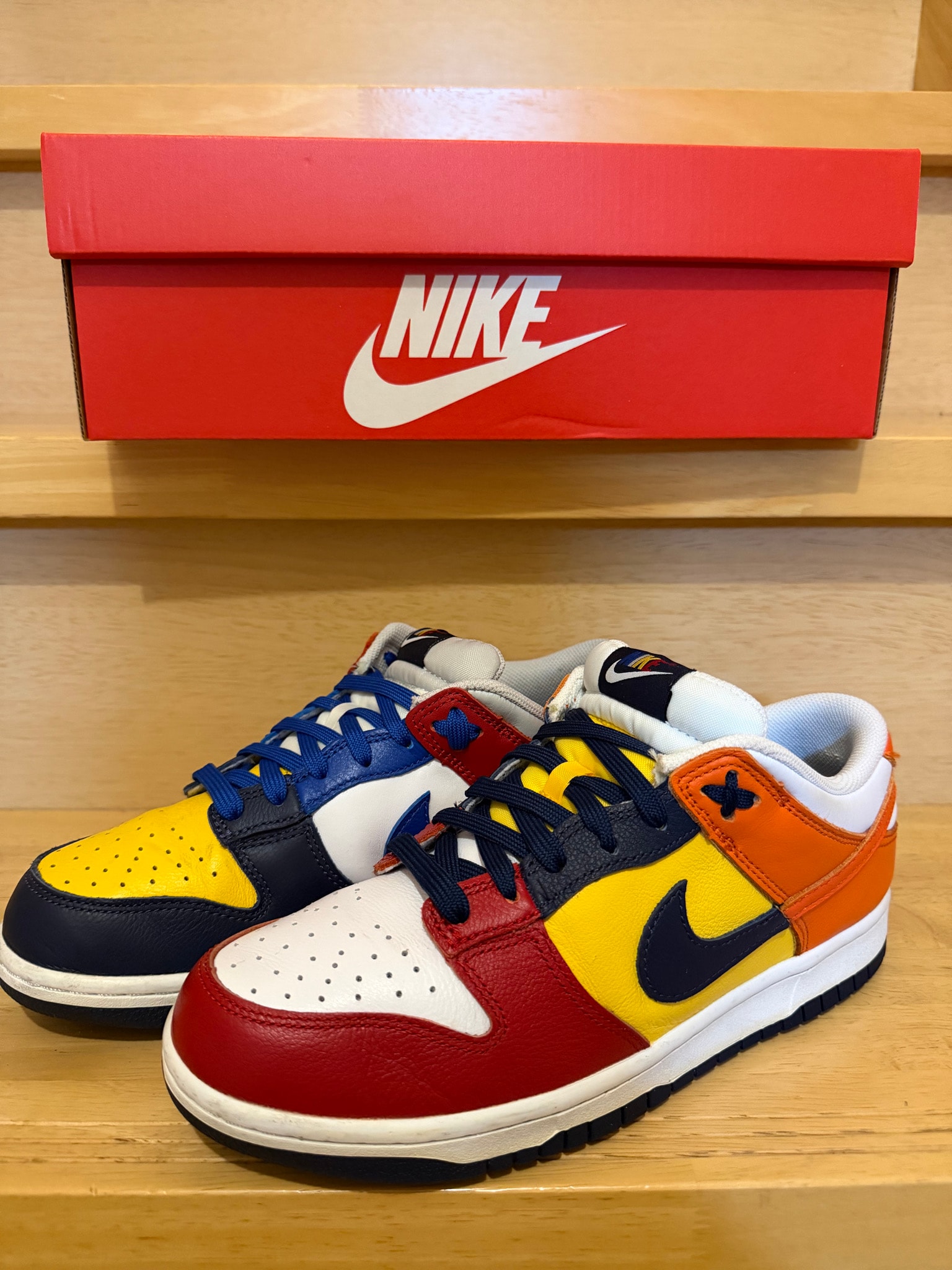 Nike Dunk Low CO.JP "What The/Midnight Navy and Varsity Red" (2024)