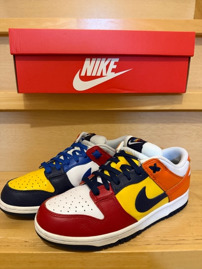 Nike Dunk Low CO.JP "What The/Midnight Navy and Varsity Red" (2024)