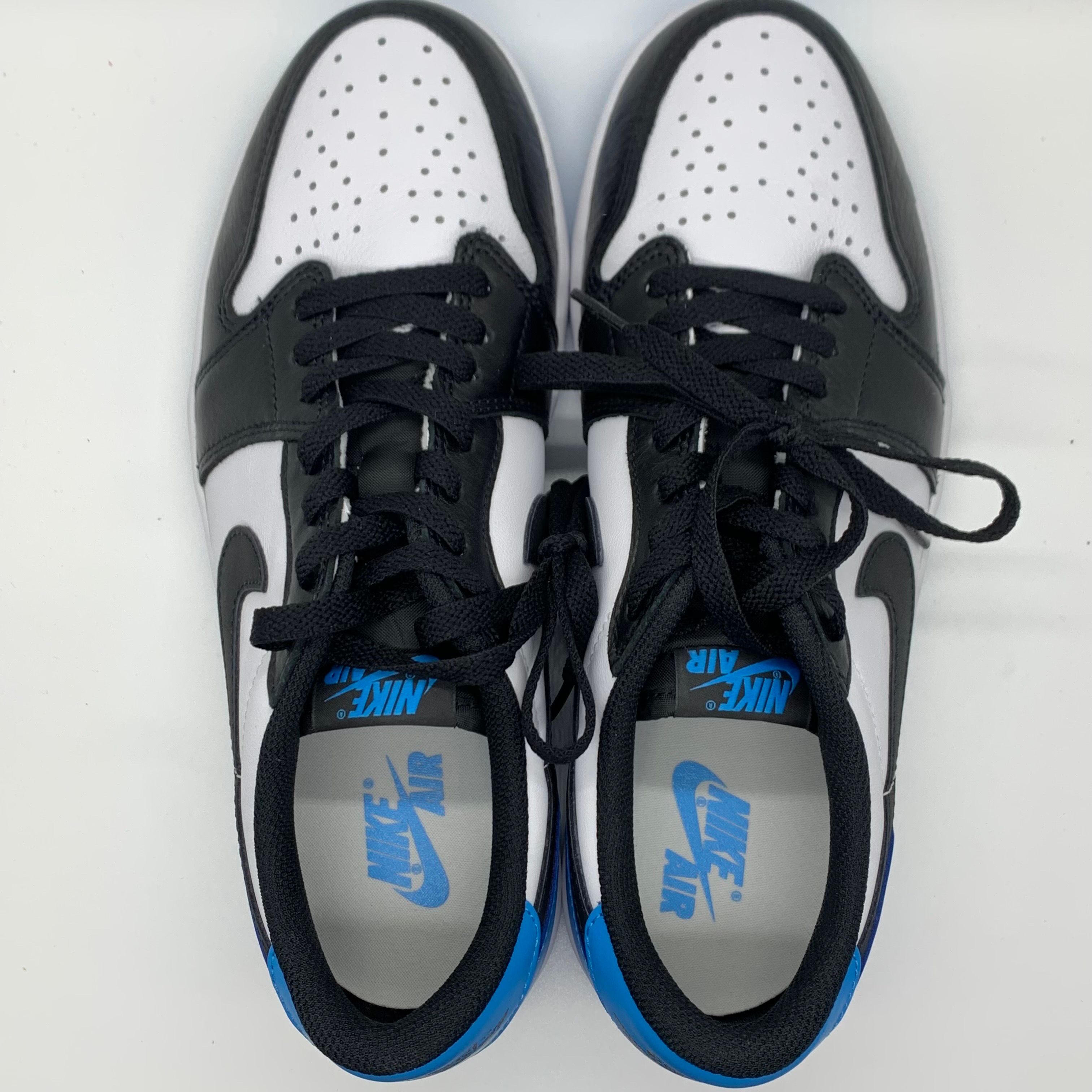 Nike Air Jordan 1 Low OG "Black and Dark Powder Blue/UNC"