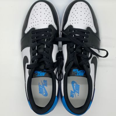 Nike Air Jordan 1 Low OG "Black and Dark Powder Blue/UNC"