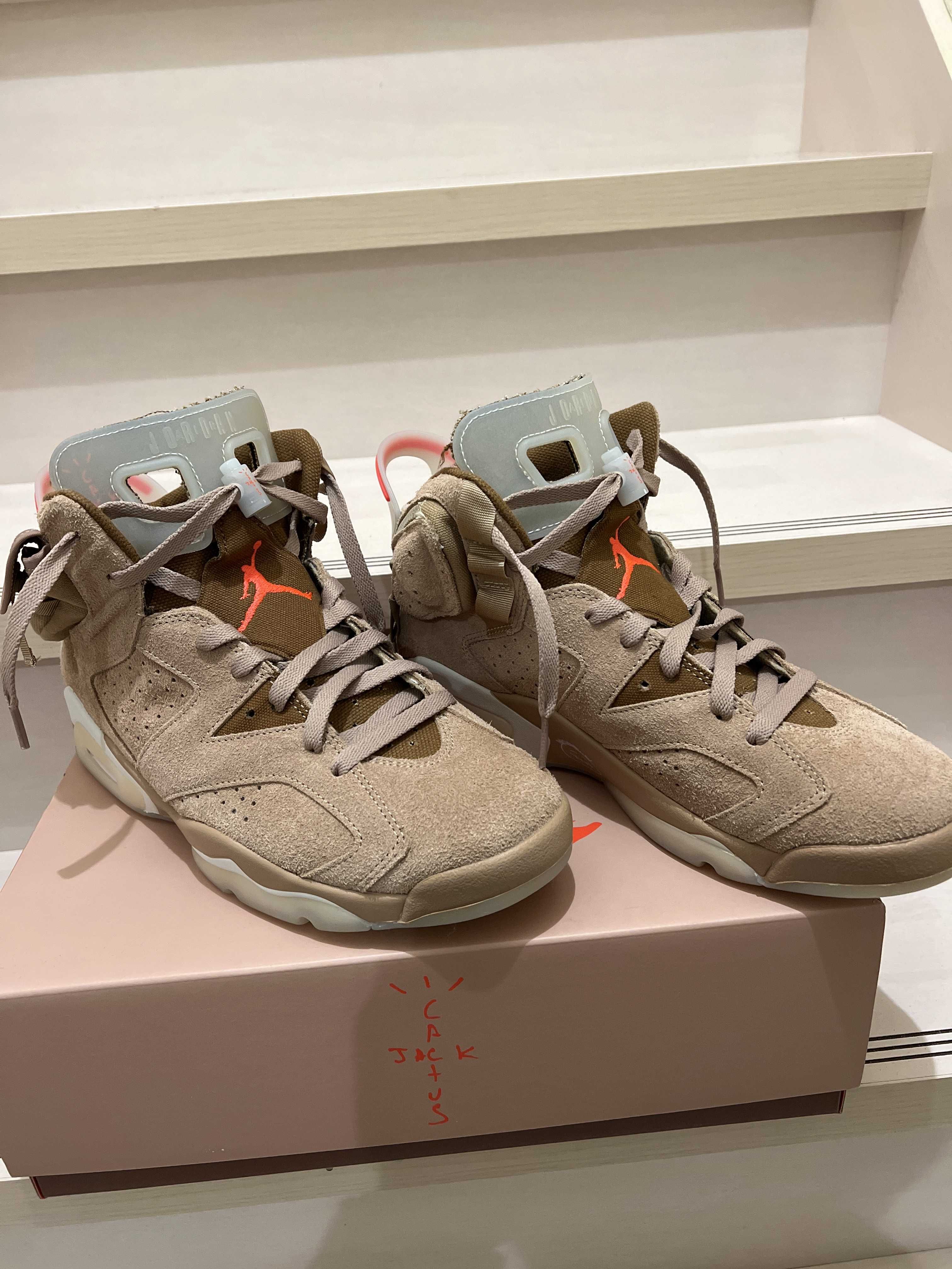 Travis Scott × Nike Air Jordan 6 "British Khaki"