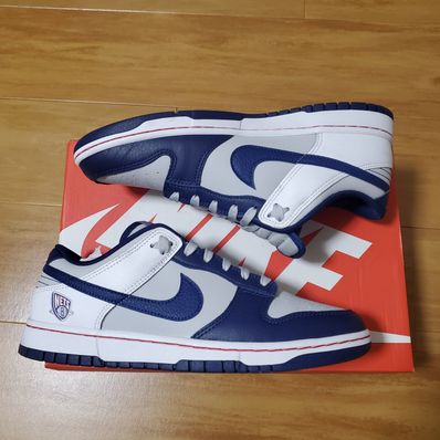 NBA × Nike Dunk Low EMB 75th Anniversary "Nets"