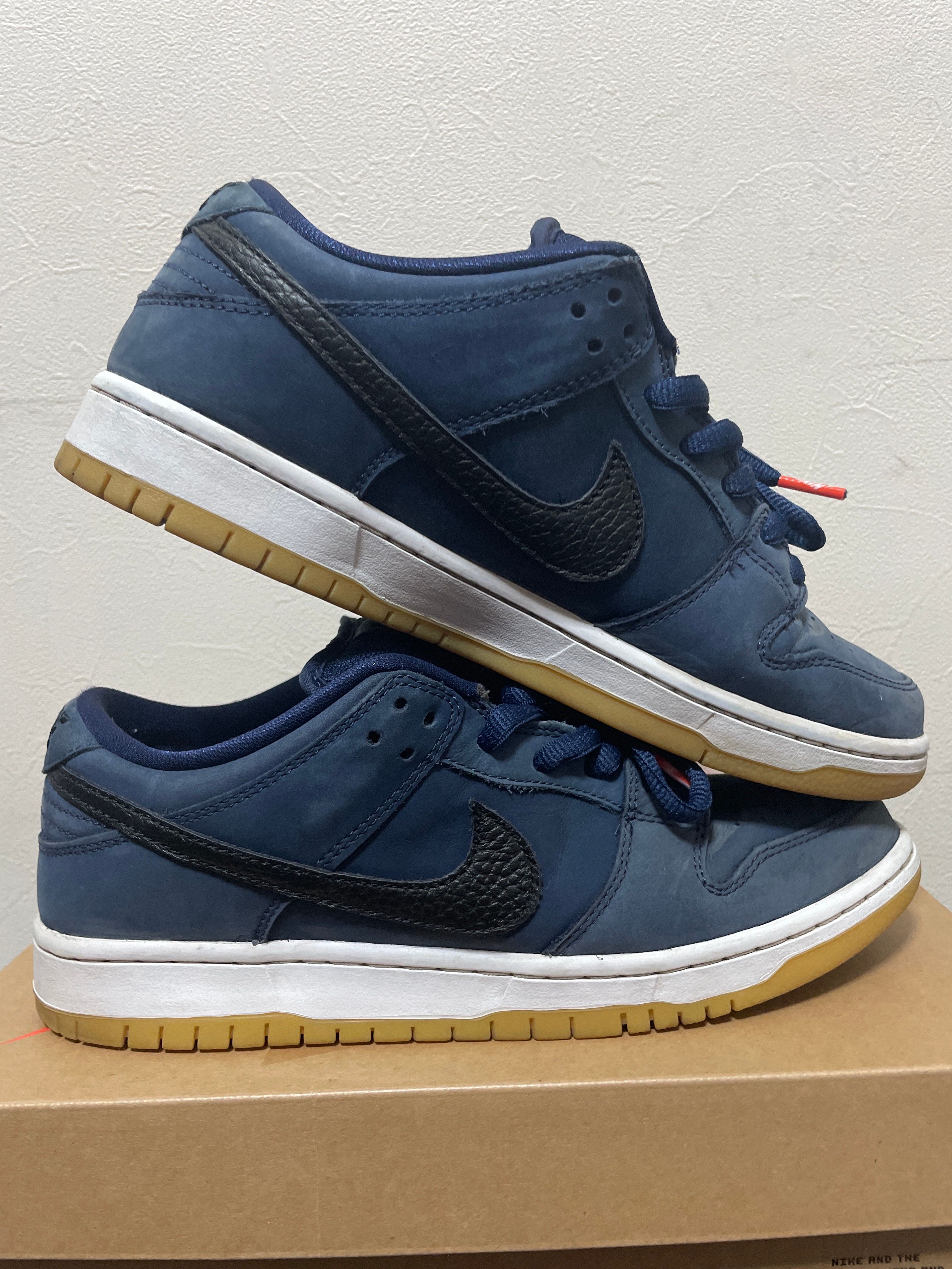 Nike SB Dunk Low Orange Label "Obsidian/Black-Light Gum Brown"