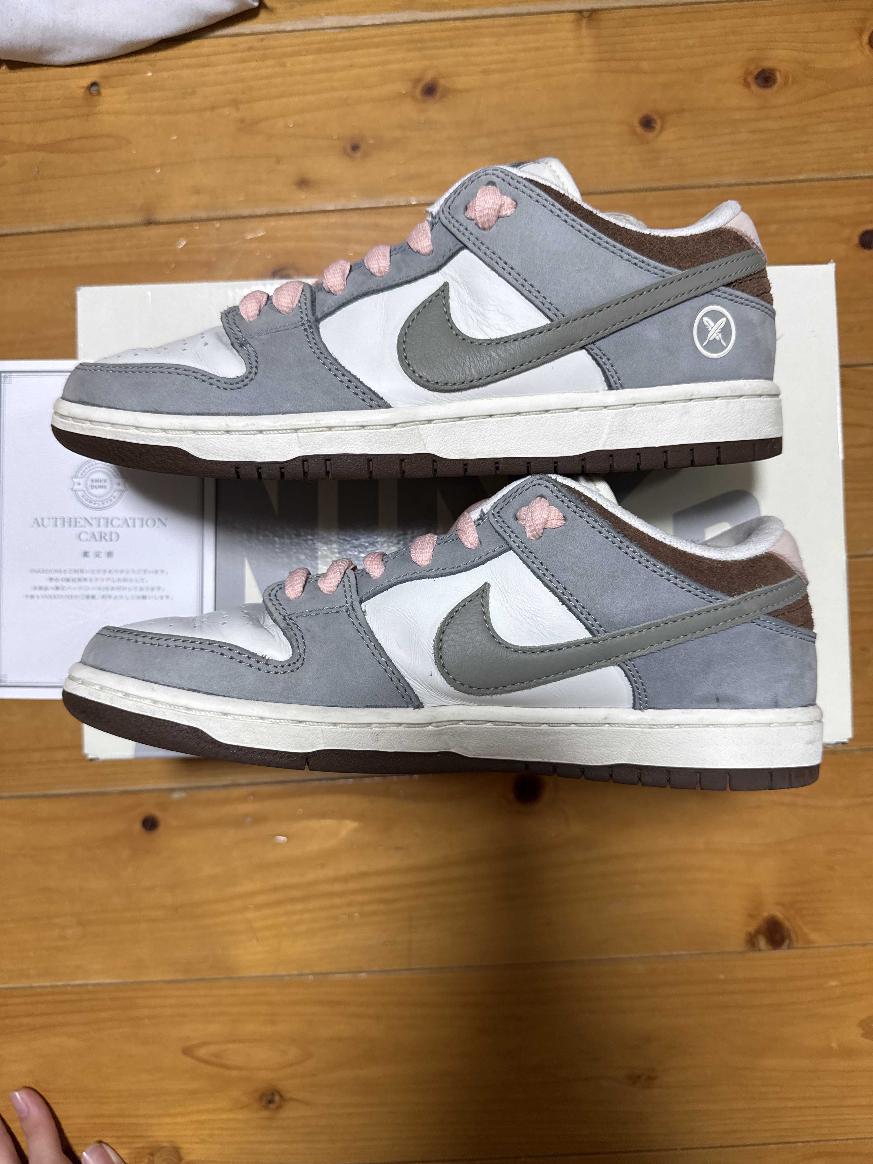 堀米 雄斗(Yuto Horigome) × Nike SB Dunk Low Pro QS "Wolf Grey"