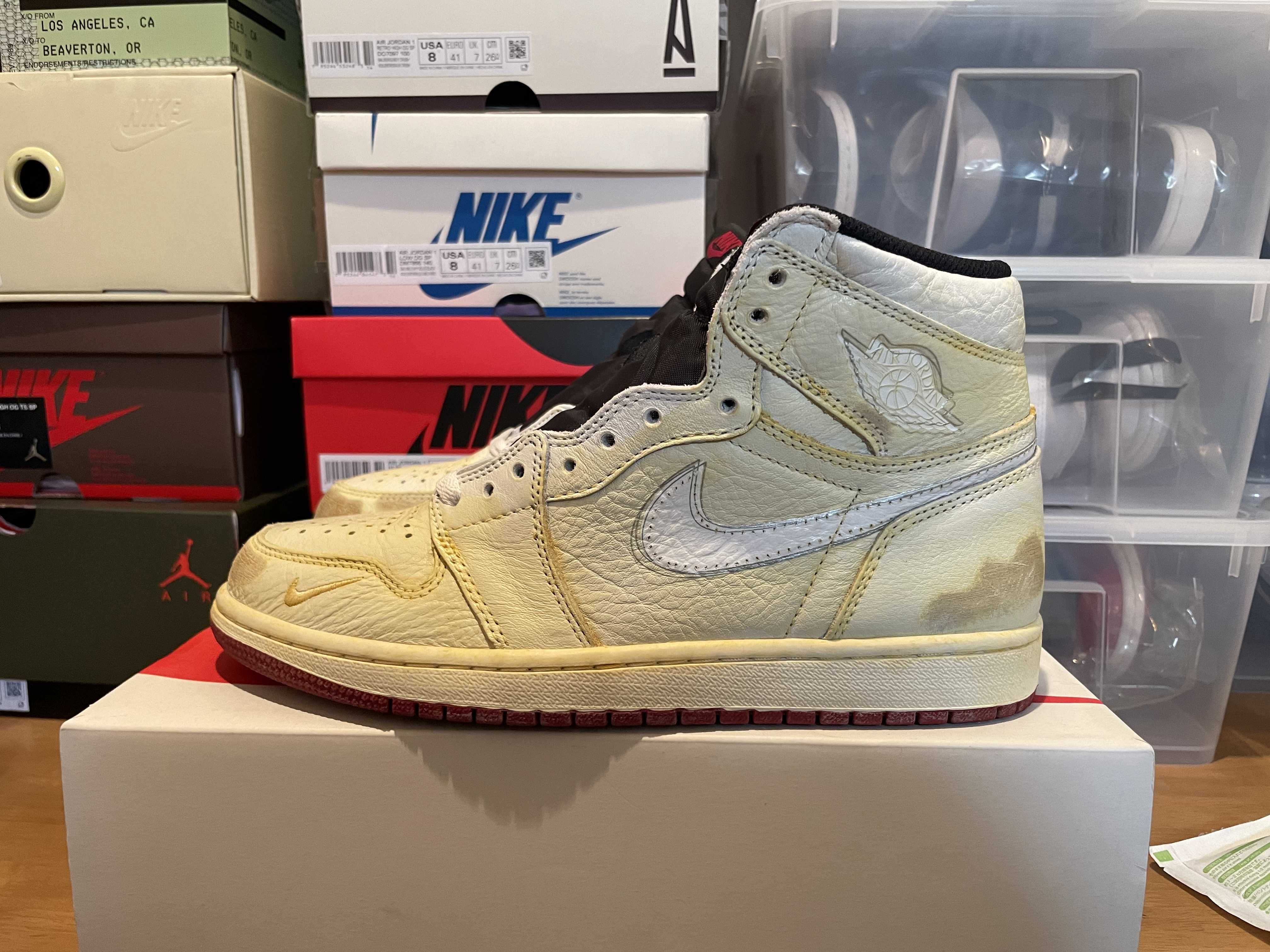 Nigel Sylvester × Nike Air Jordan 1 Retro High OG "Sail"